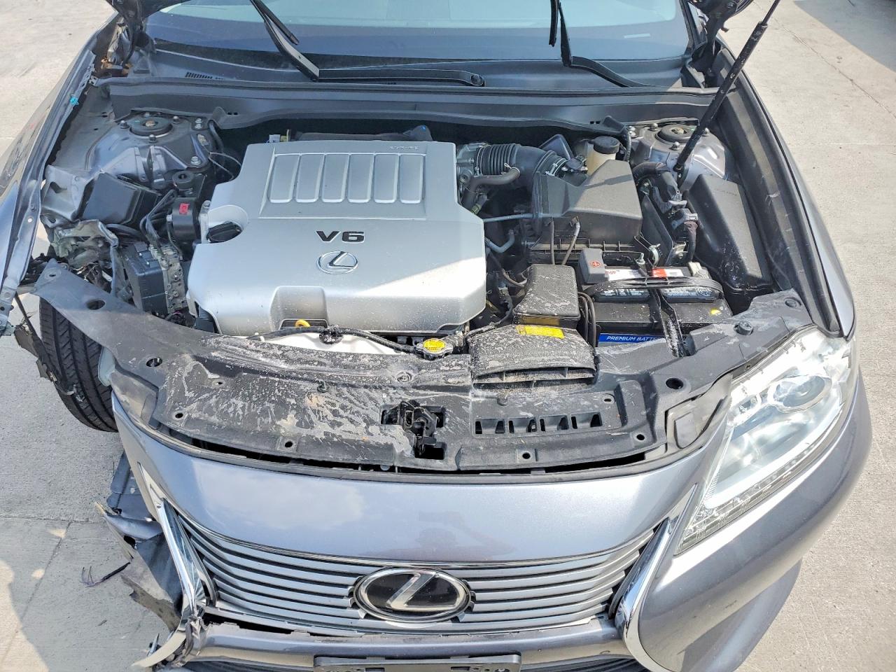 2015 Lexus Es 350 Gray vin: JTHBK1GGXF2157834