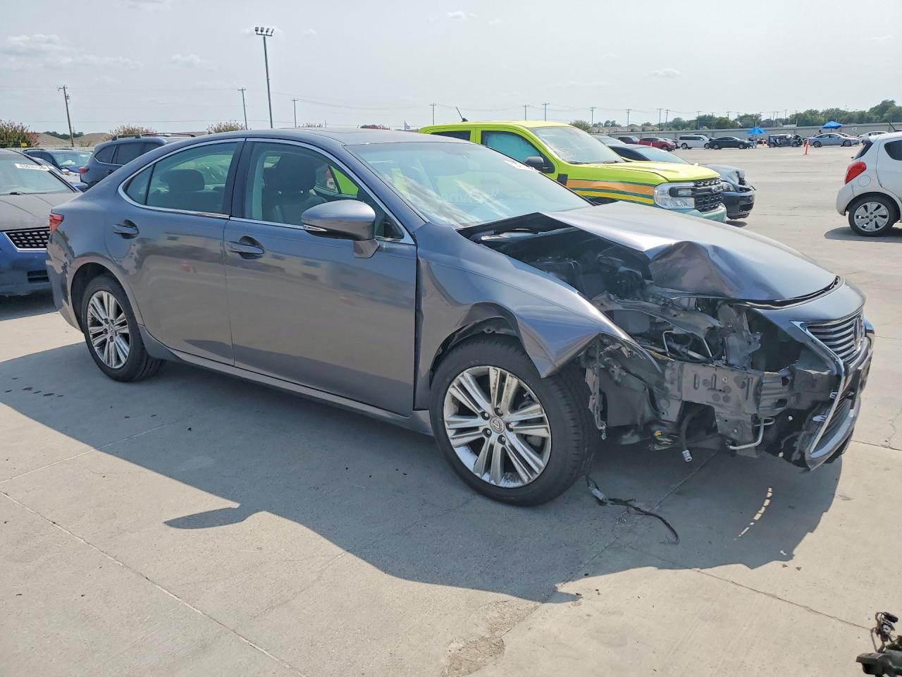 2015 Lexus Es 350 Gray vin: JTHBK1GGXF2157834
