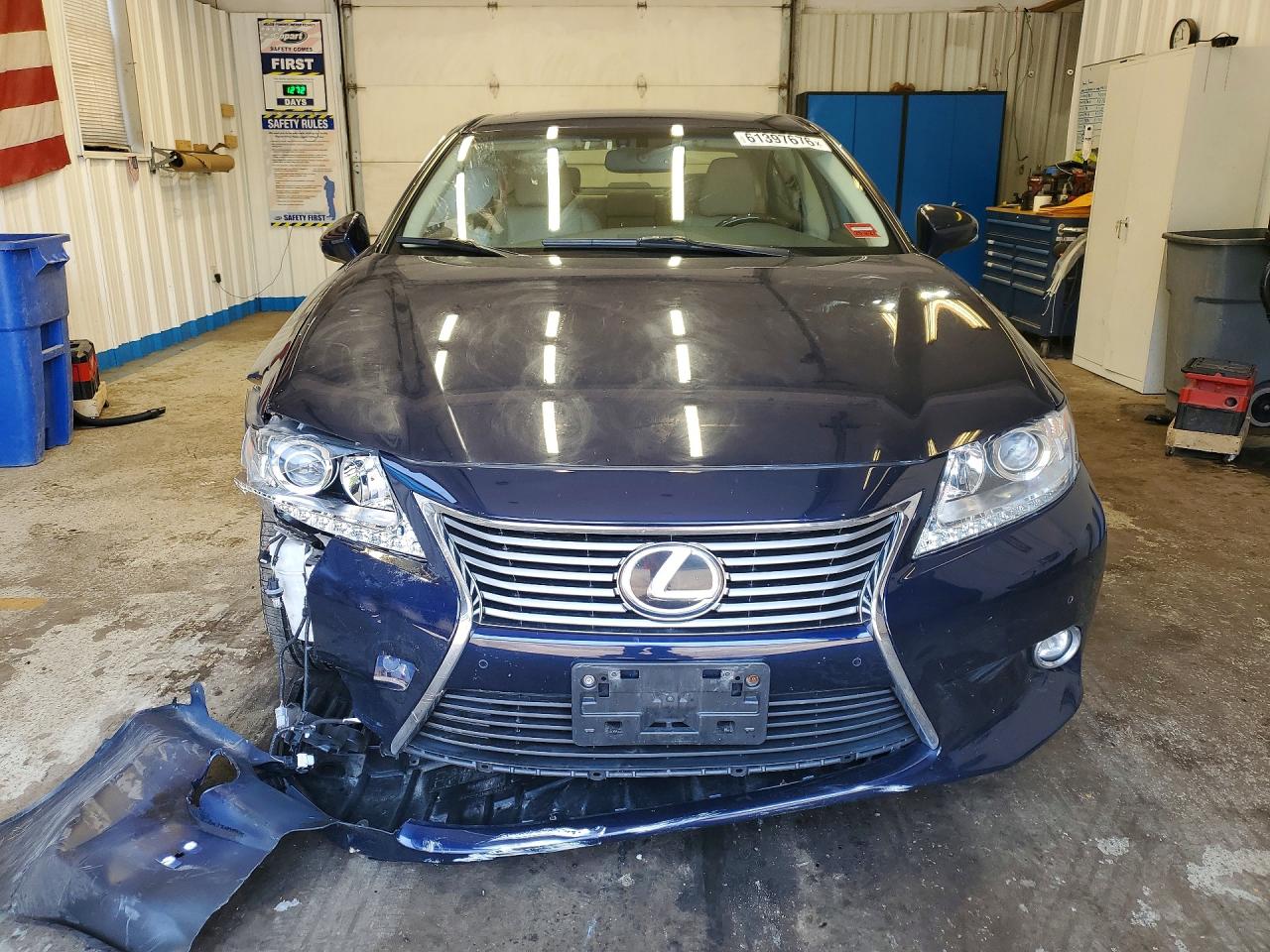 2015 Lexus Es 350 Blue vin: JTHBK1GGXF2158188