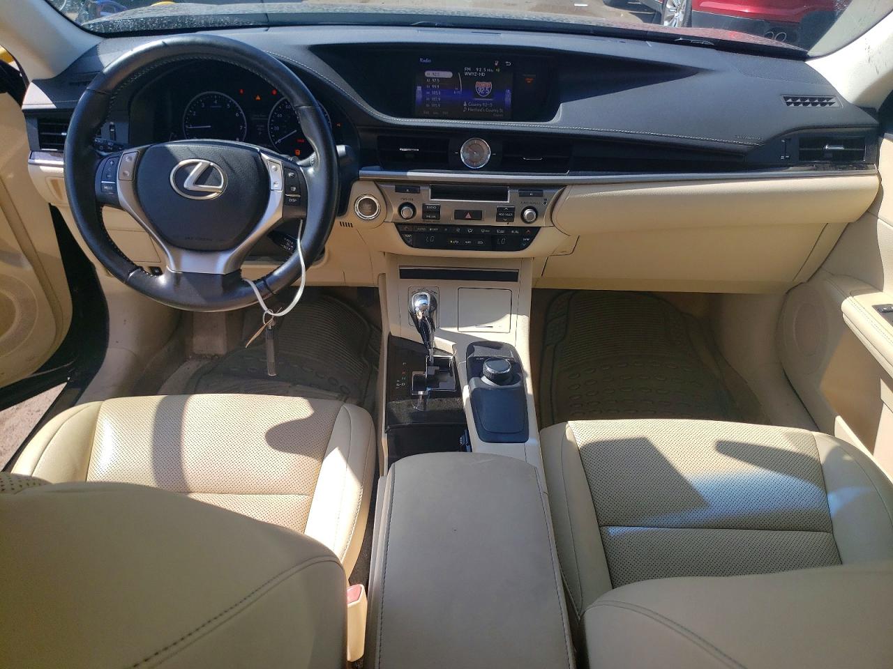2015 Lexus Es 350 Black vin: JTHBK1GGXF2158868