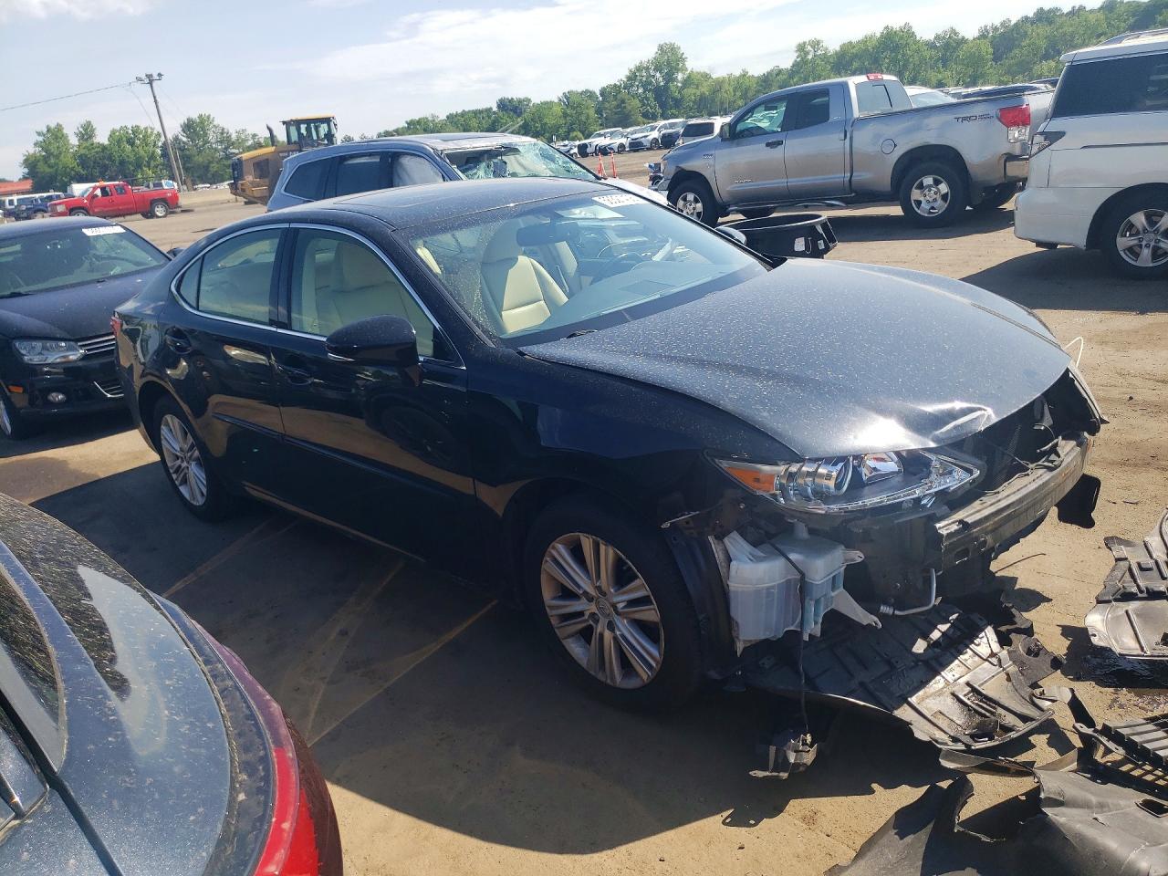 2015 Lexus Es 350 Black vin: JTHBK1GGXF2158868