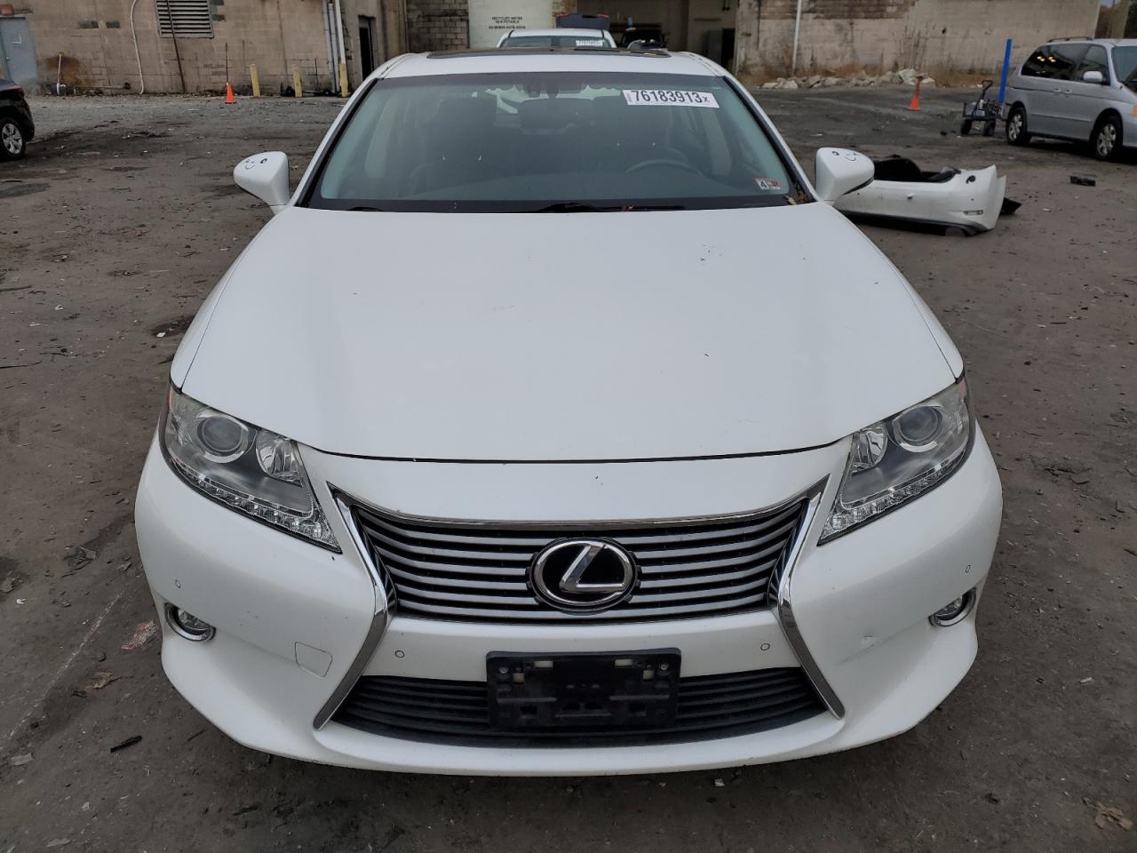 2015 Lexus Es 350 White vin: JTHBK1GGXF2162192