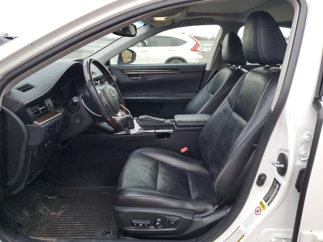 2015 Lexus Es 350 White vin: JTHBK1GGXF2162192