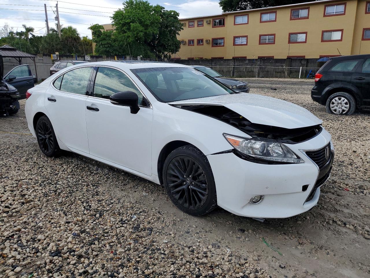 2015 Lexus Es 350 White vin: JTHBK1GGXF2165559