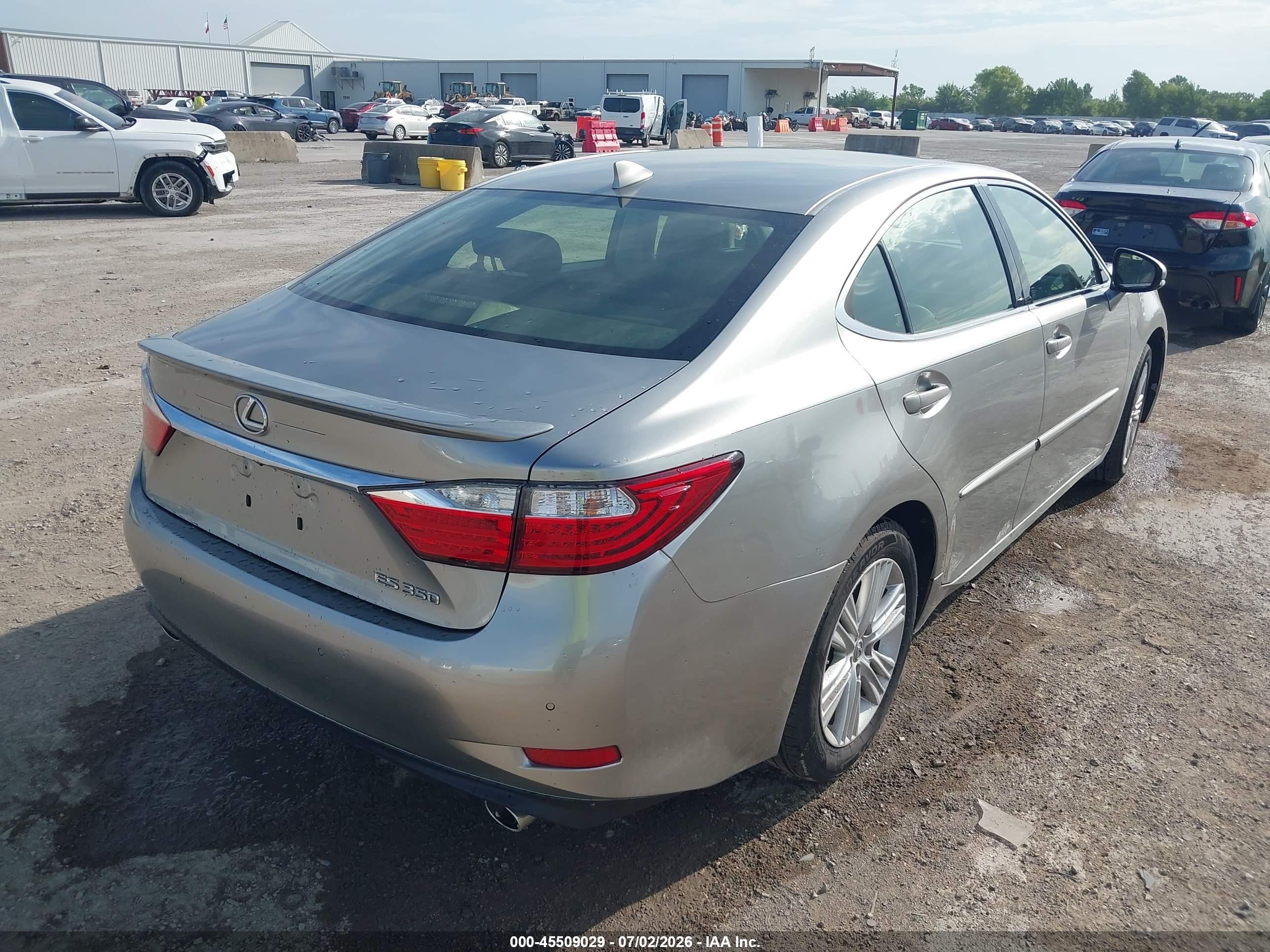 2015 Lexus Es 350   Gray vin: JTHBK1GGXF2167571