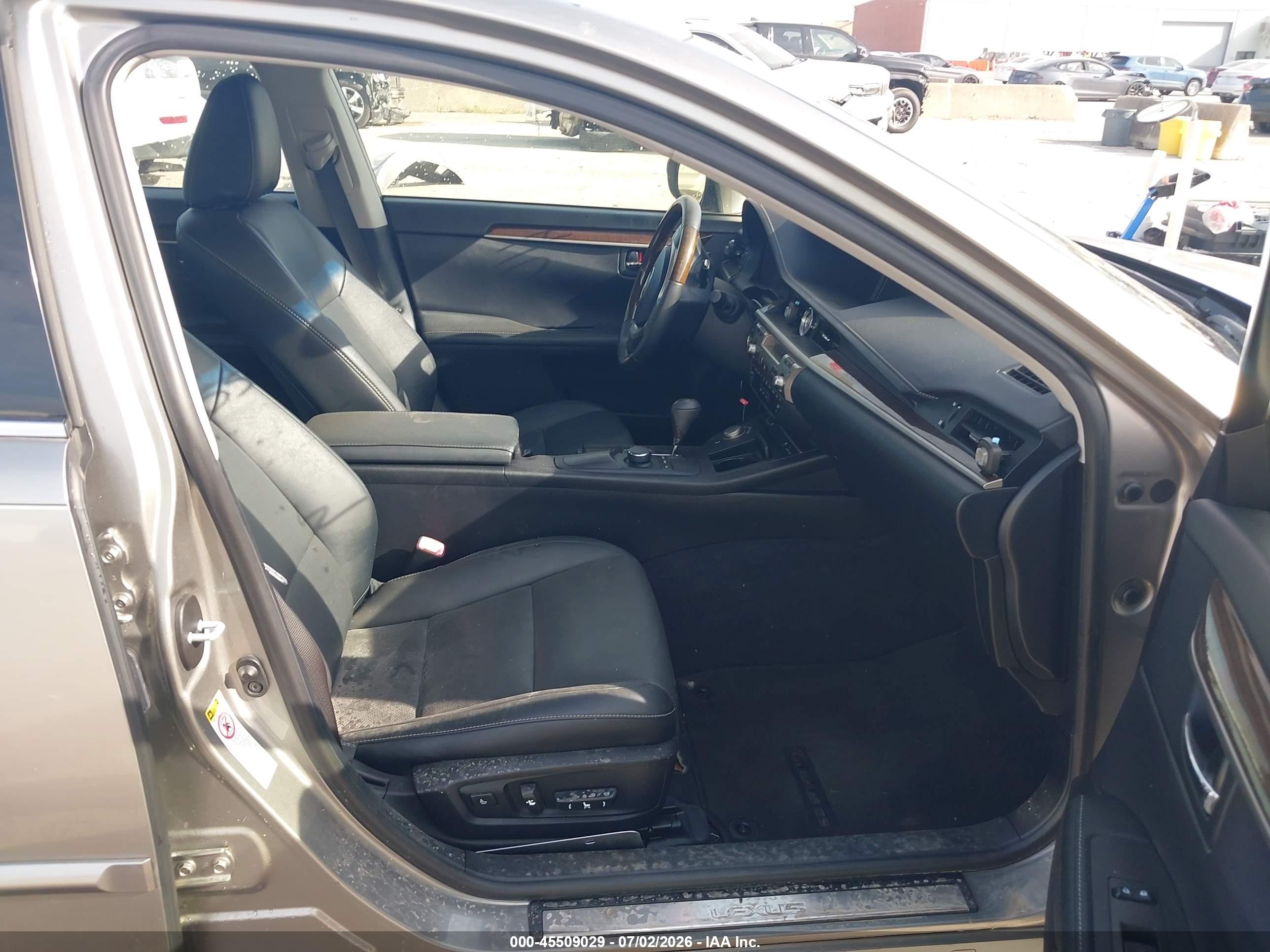 2015 Lexus Es 350   Gray vin: JTHBK1GGXF2167571