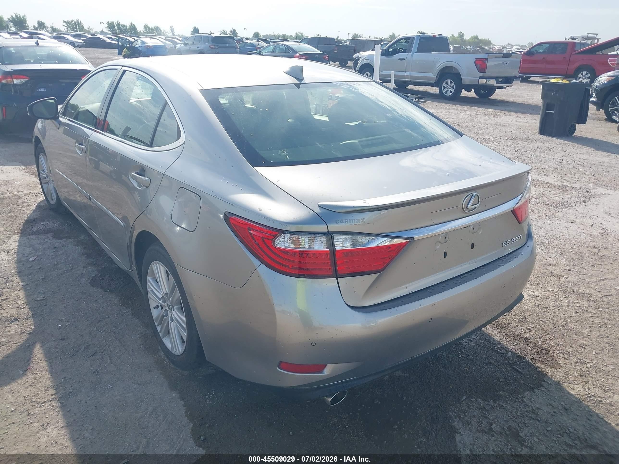 2015 Lexus Es 350   Gray vin: JTHBK1GGXF2167571