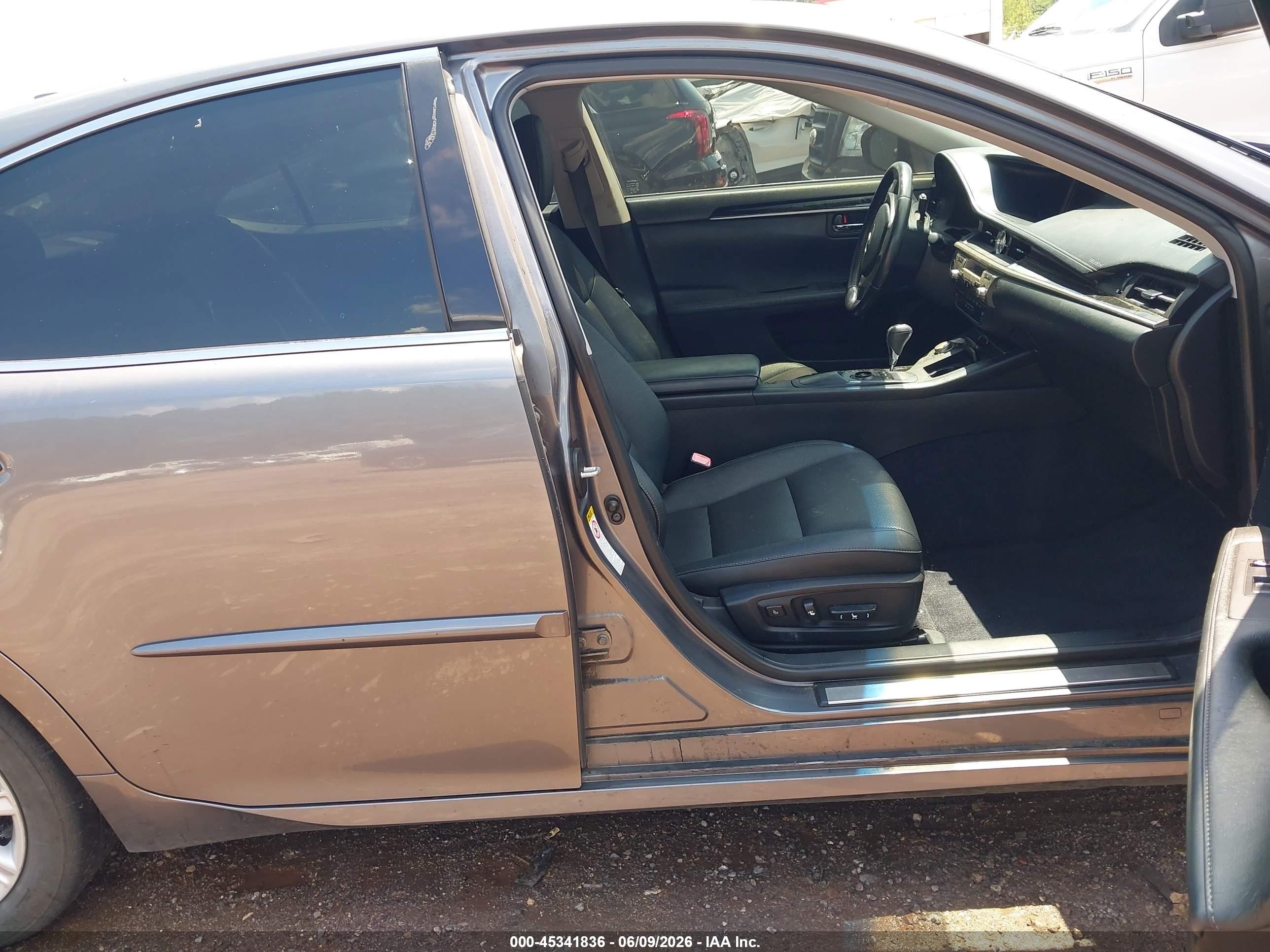 2015 Lexus Es 350 Gray vin: JTHBK1GGXF2173600