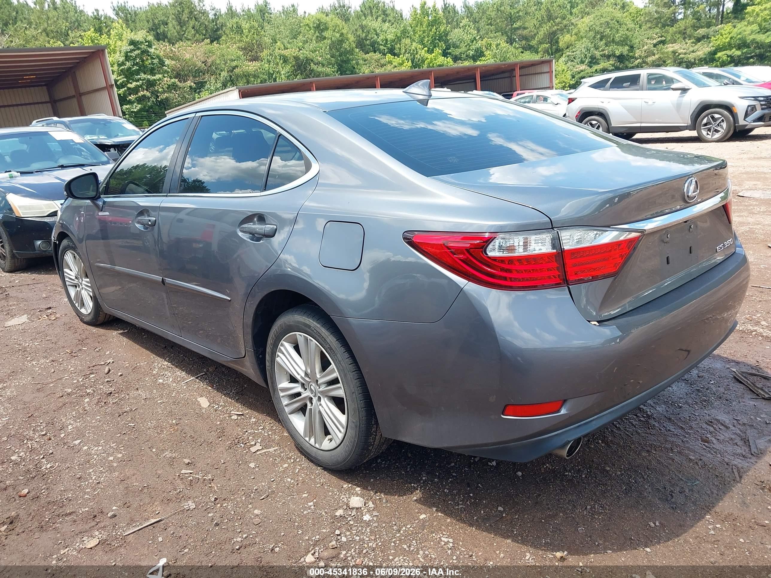 2015 Lexus Es 350 Gray vin: JTHBK1GGXF2173600
