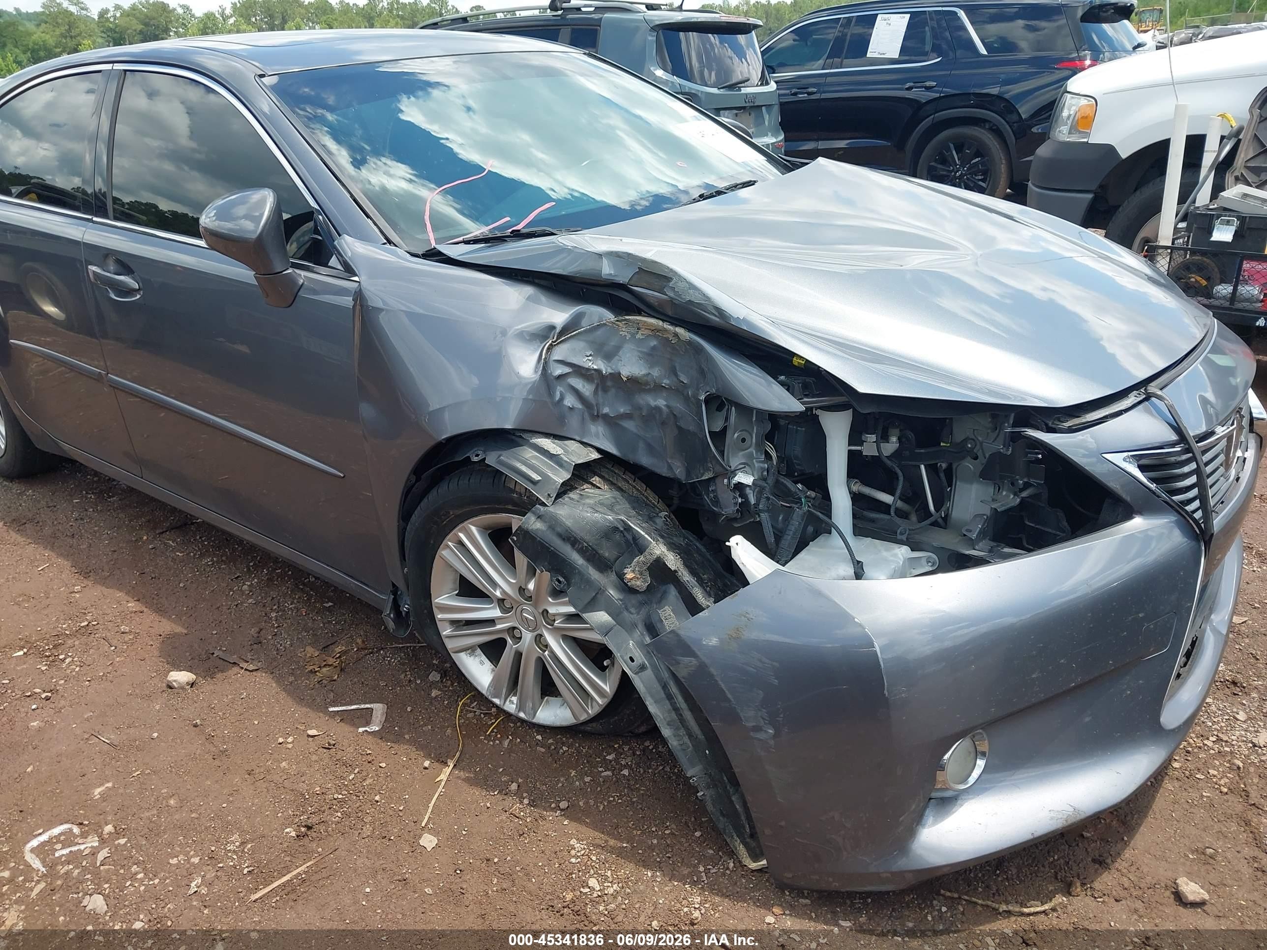 2015 Lexus Es 350 Gray vin: JTHBK1GGXF2173600