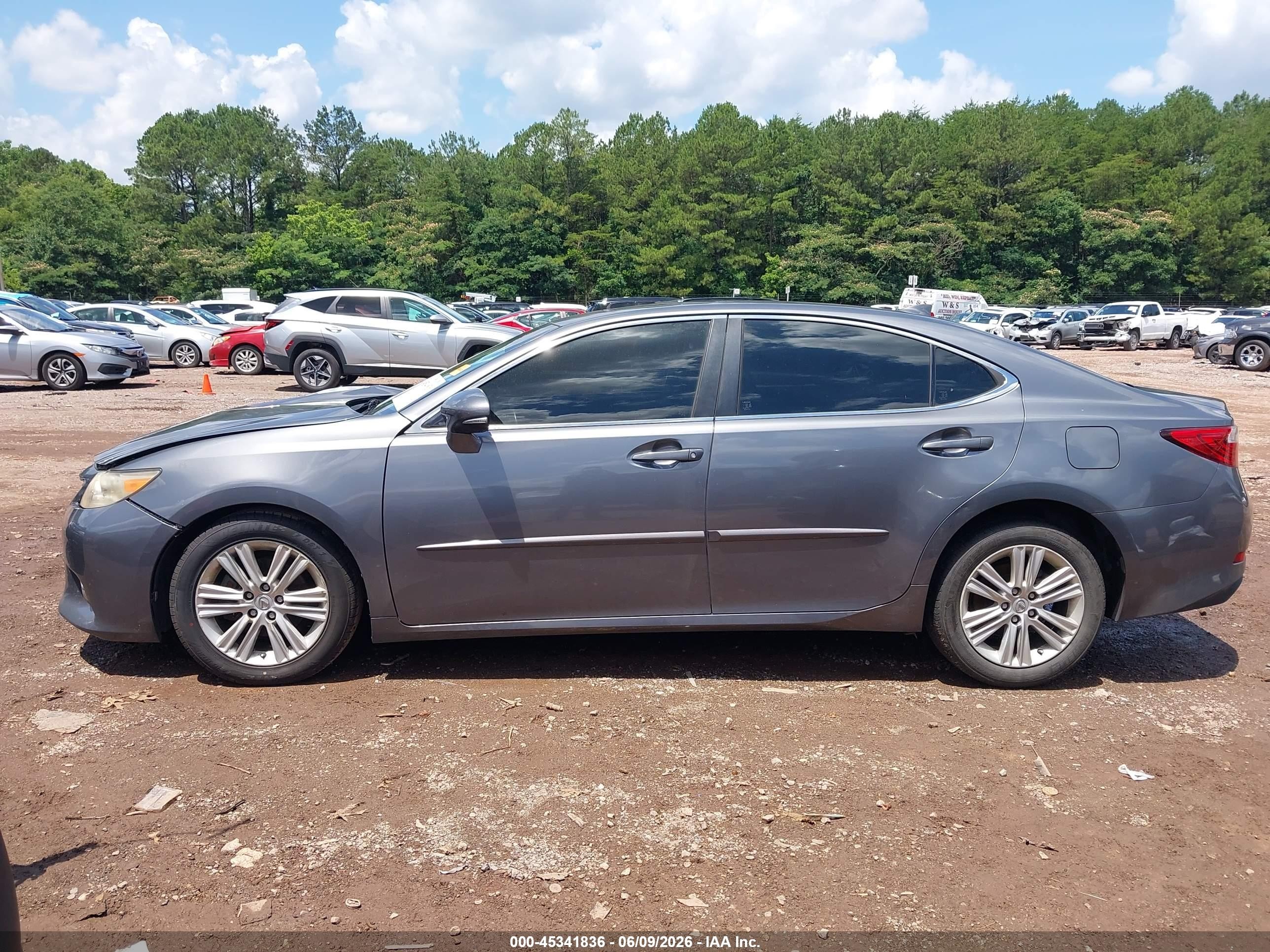 2015 Lexus Es 350 Gray vin: JTHBK1GGXF2173600