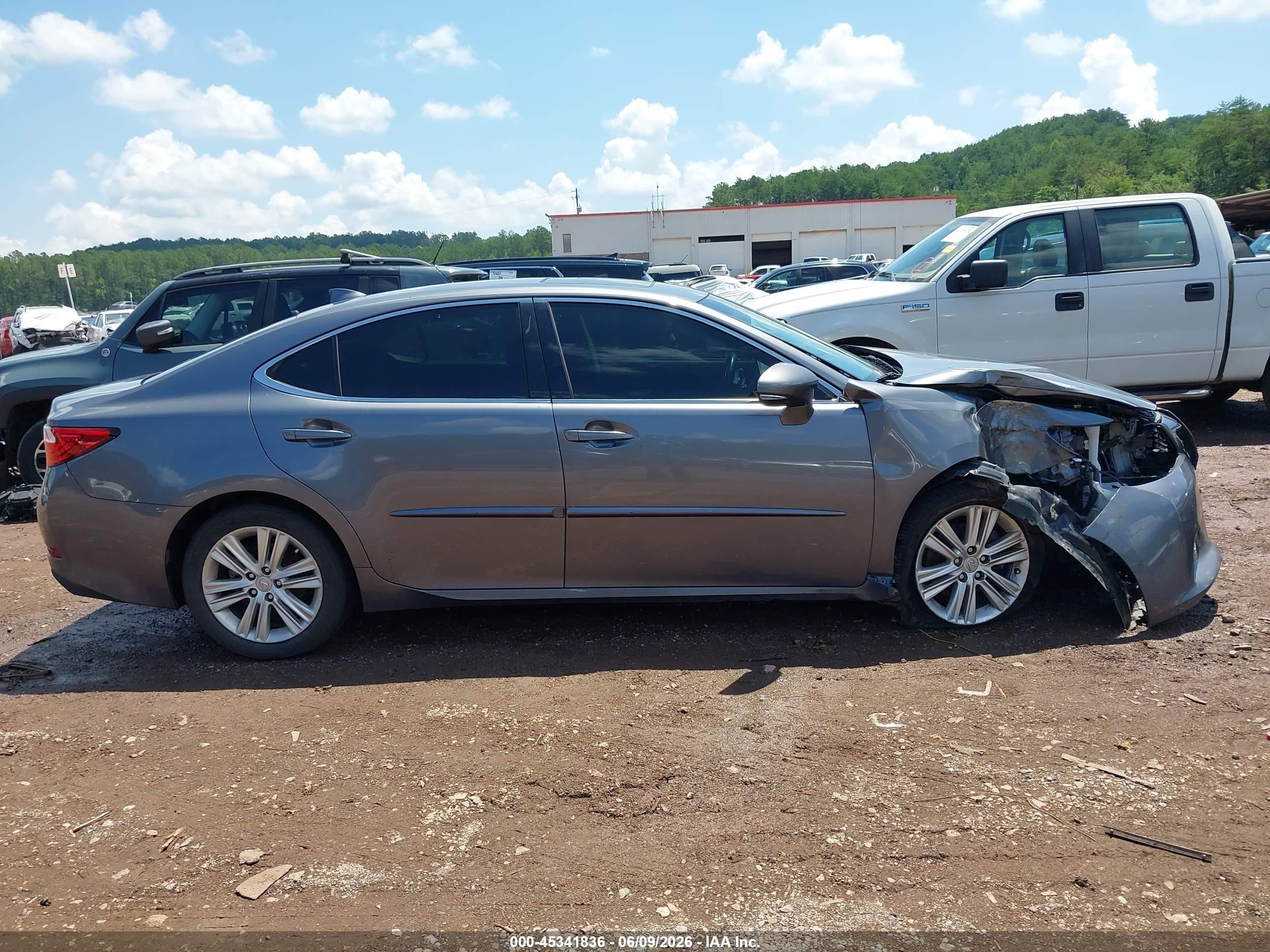 2015 Lexus Es 350 Gray vin: JTHBK1GGXF2173600