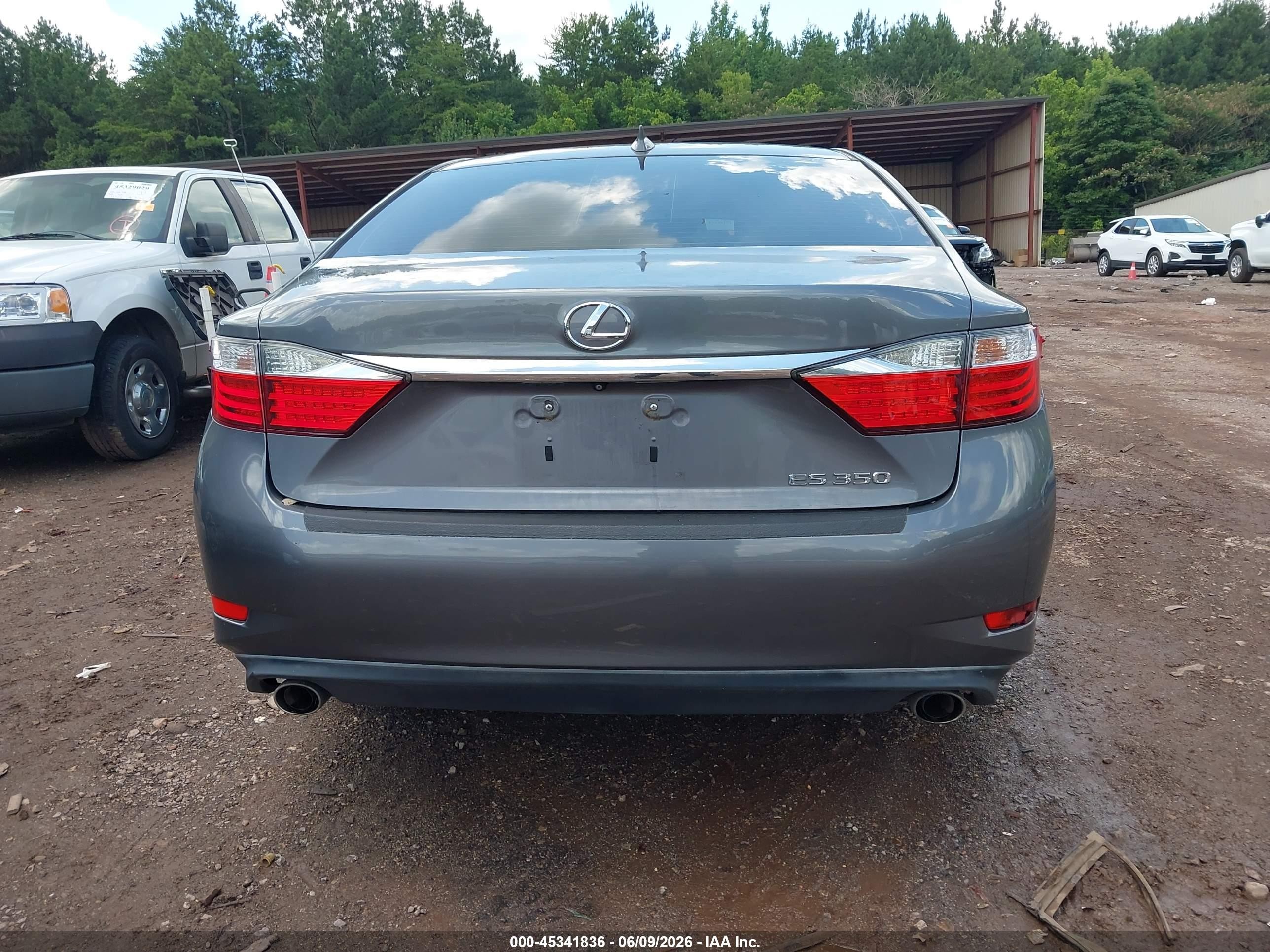 2015 Lexus Es 350 Gray vin: JTHBK1GGXF2173600