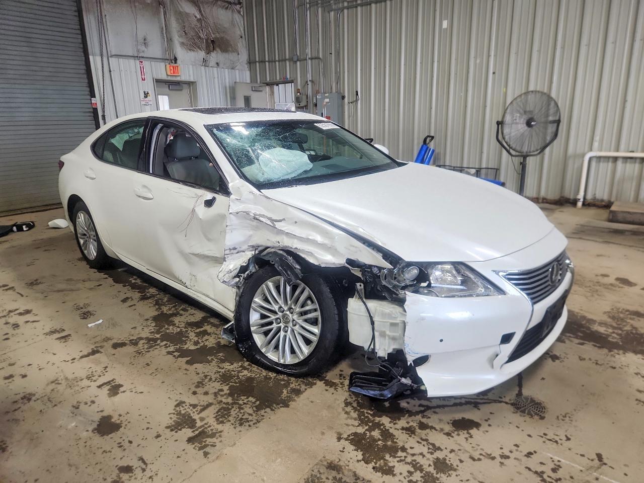 2015 Lexus Es 350 White vin: JTHBK1GGXF2184516