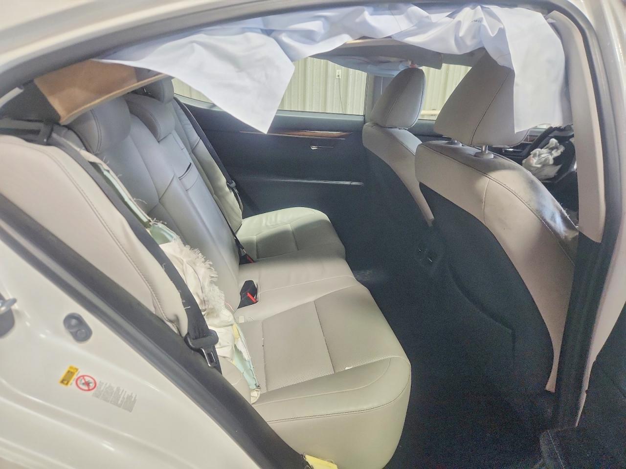 2015 Lexus Es 350 White vin: JTHBK1GGXF2184516