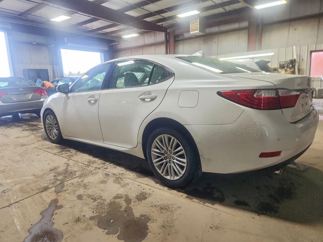 2015 Lexus Es 350 White vin: JTHBK1GGXF2184516