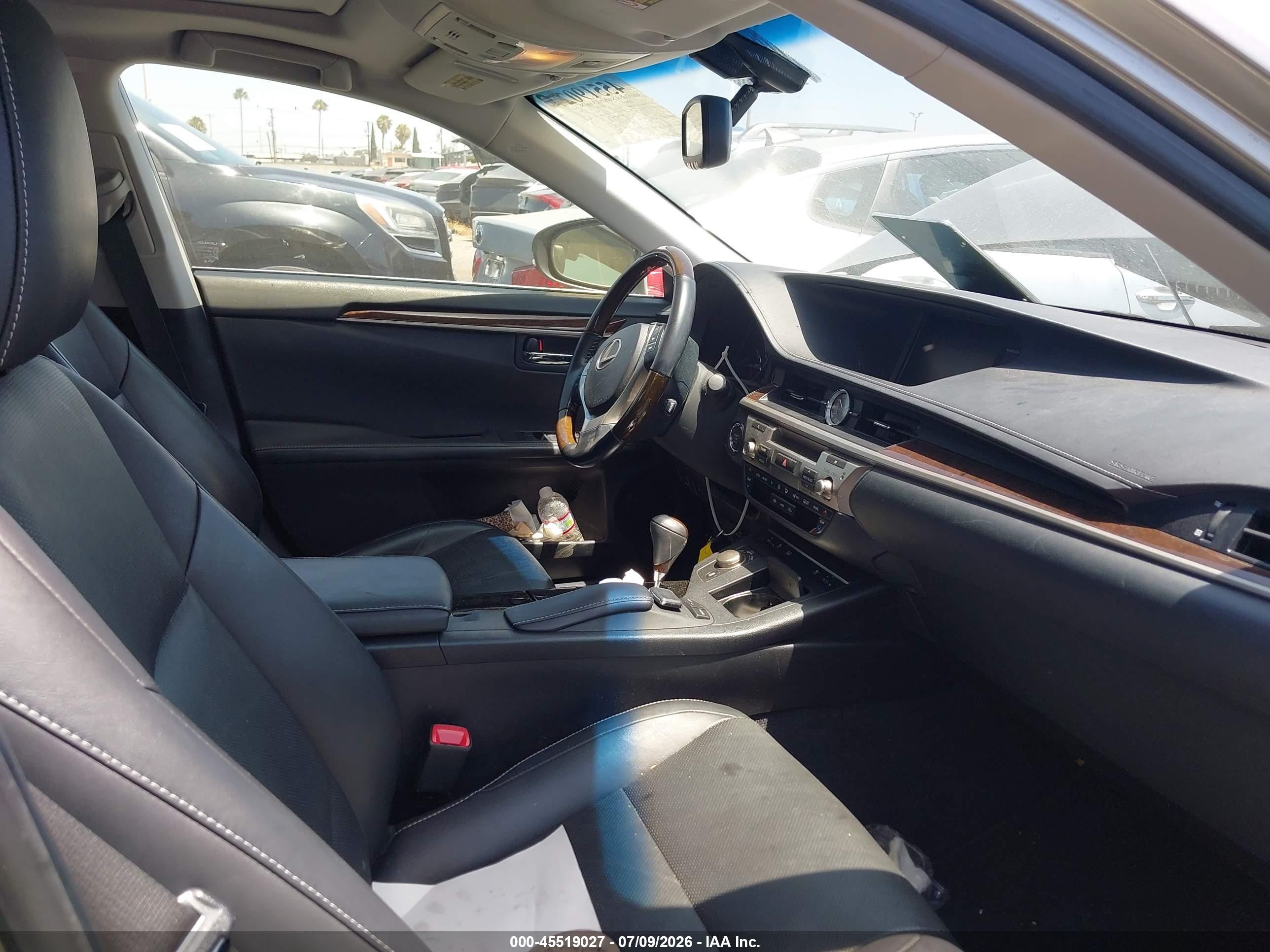2015 Lexus Es 350   Silver vin: JTHBK1GGXF2188243