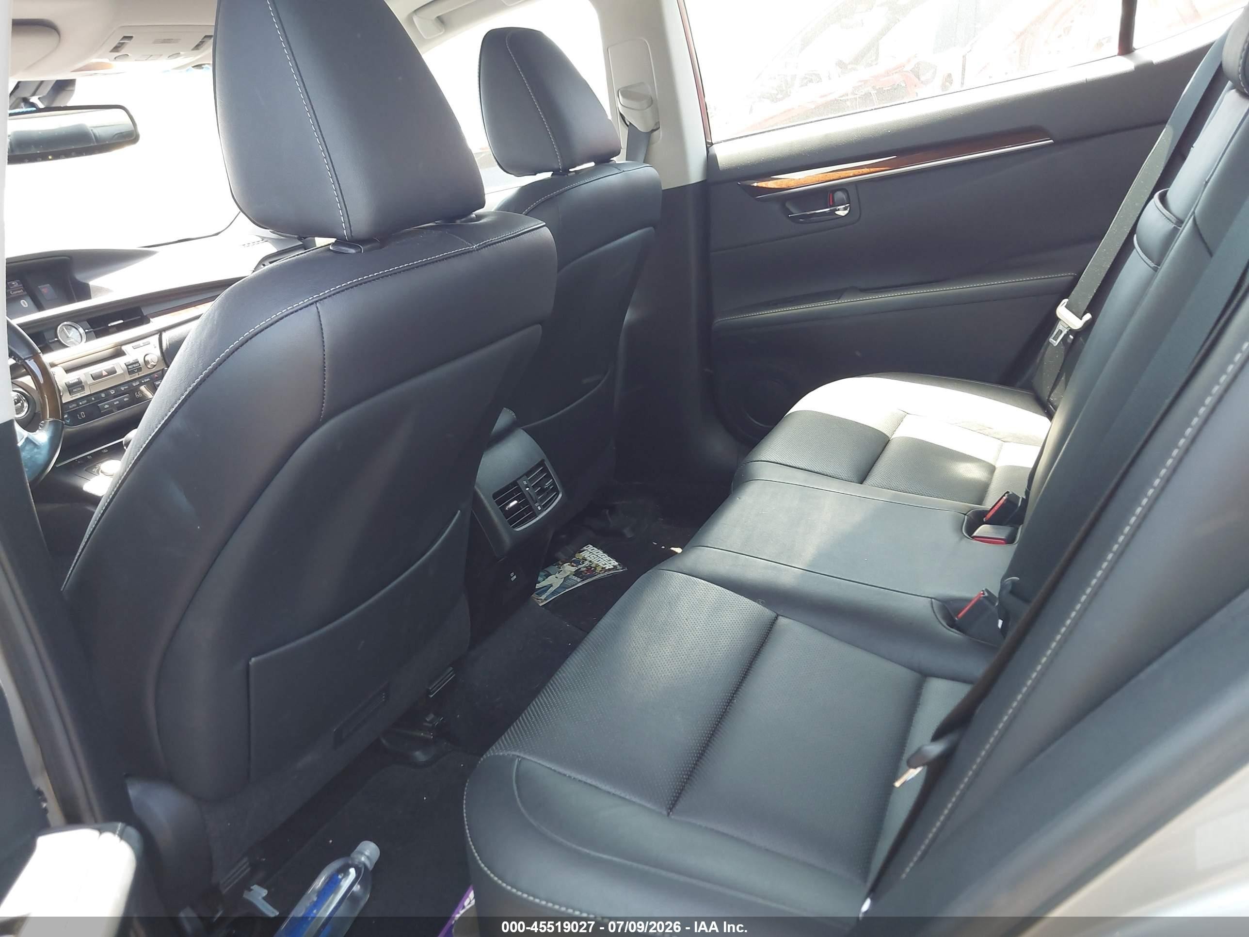 2015 Lexus Es 350   Silver vin: JTHBK1GGXF2188243