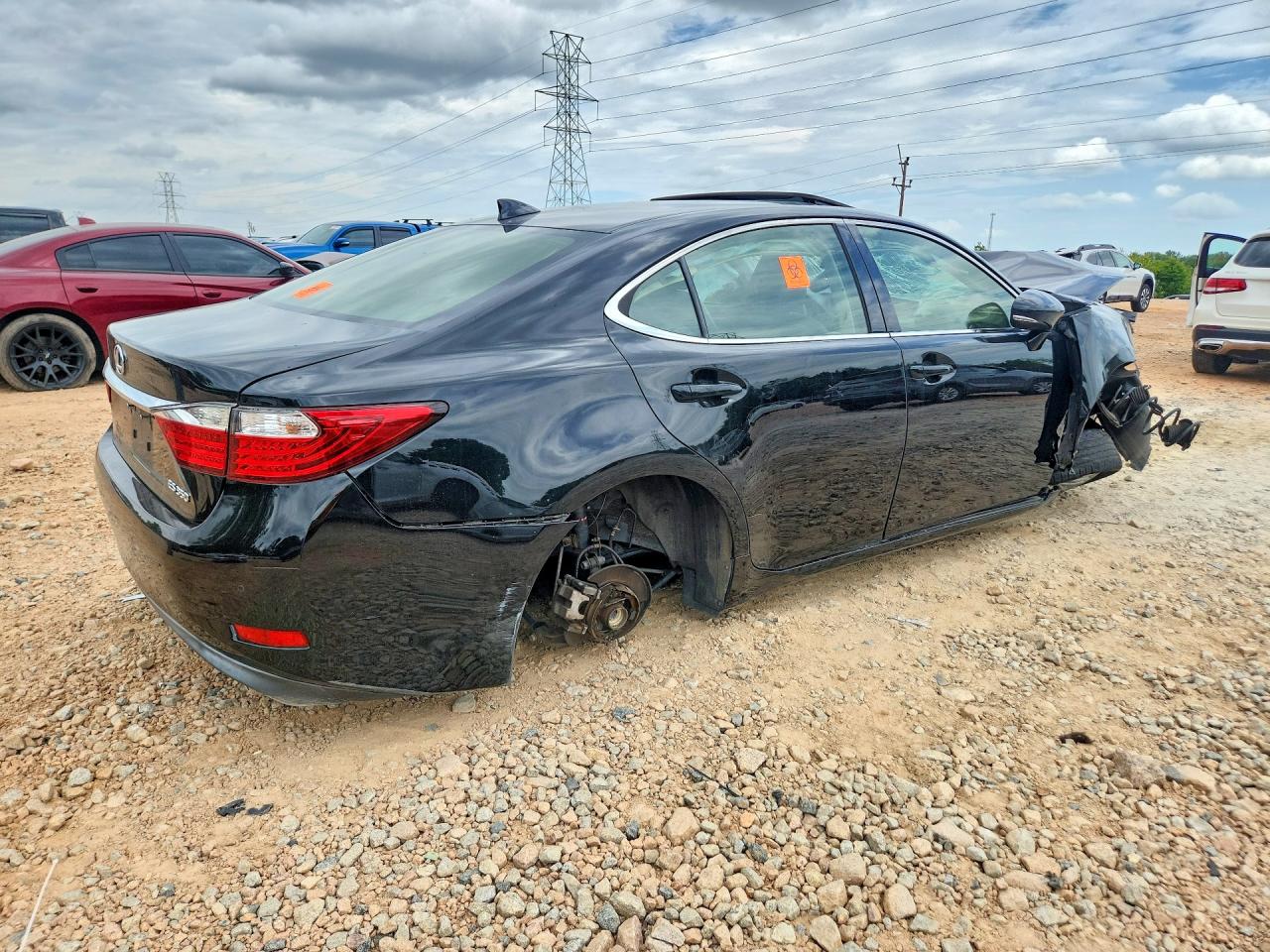 2015 Lexus Es 350 Black vin: JTHBK1GGXF2193006