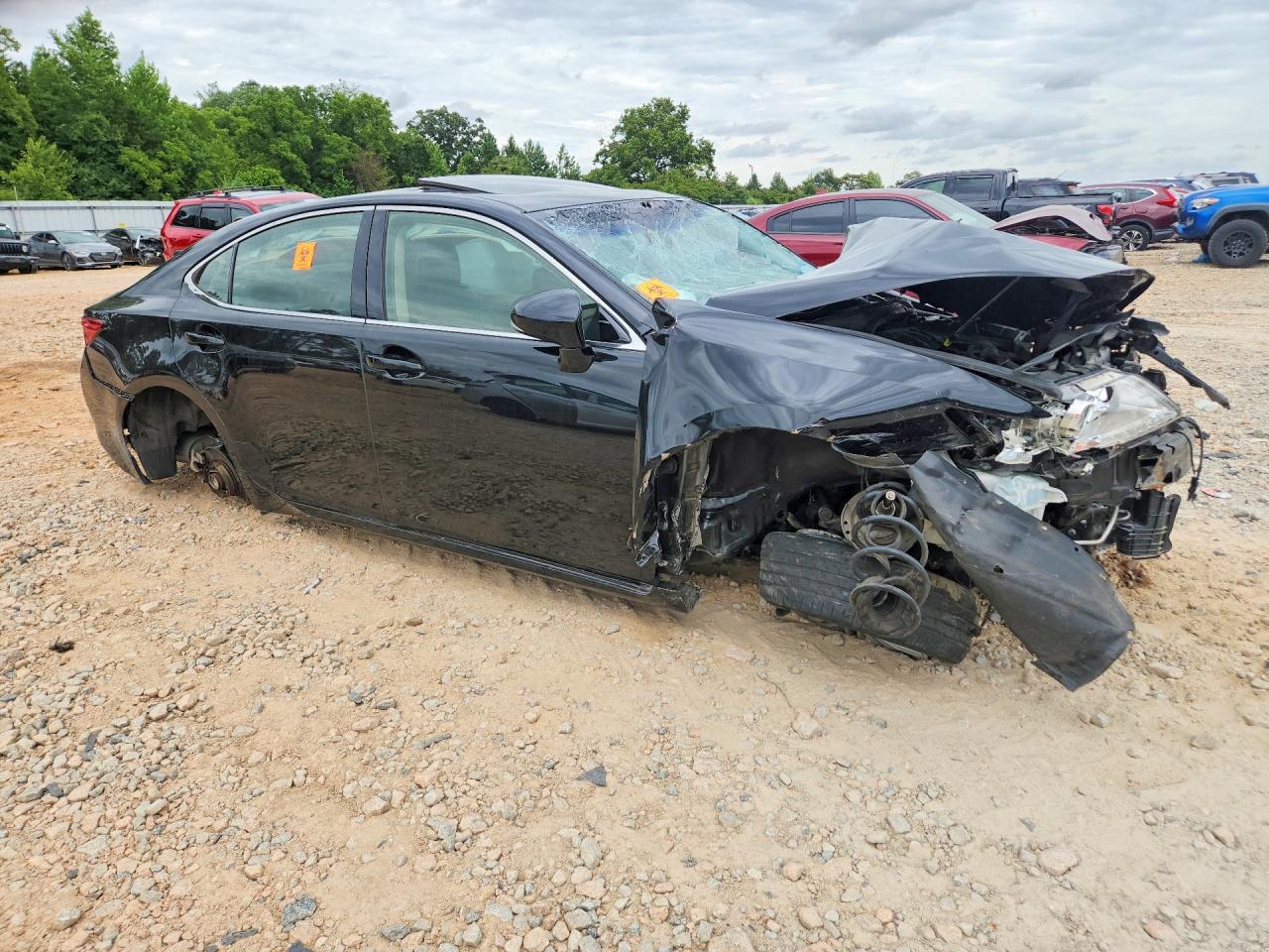 2015 Lexus Es 350 Black vin: JTHBK1GGXF2193006