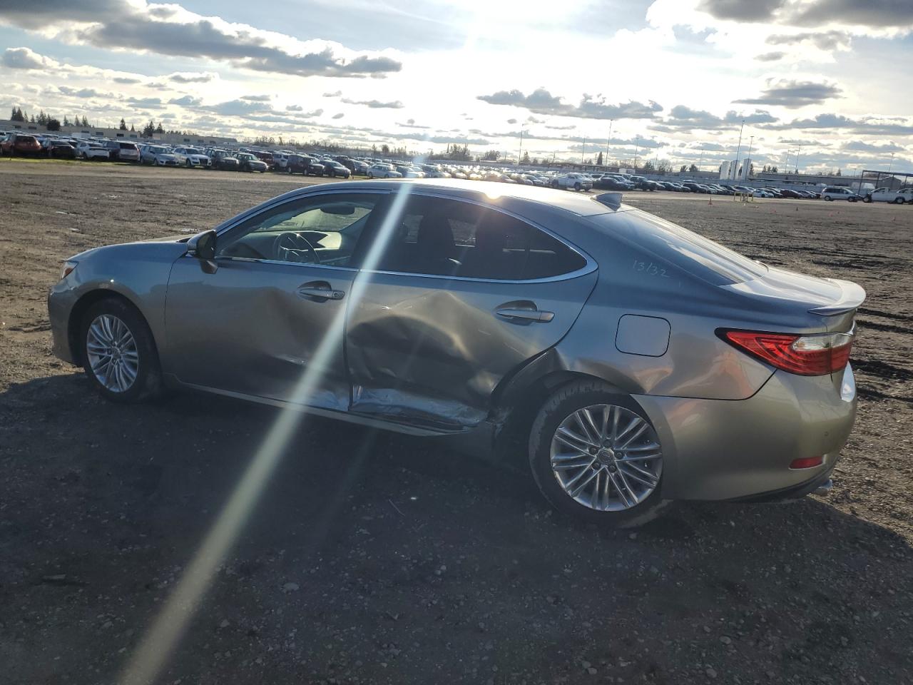 2015 Lexus Es 350 Gray vin: JTHBK1GGXF2197556