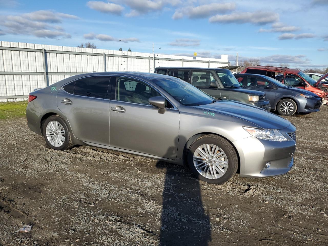 2015 Lexus Es 350 Gray vin: JTHBK1GGXF2197556