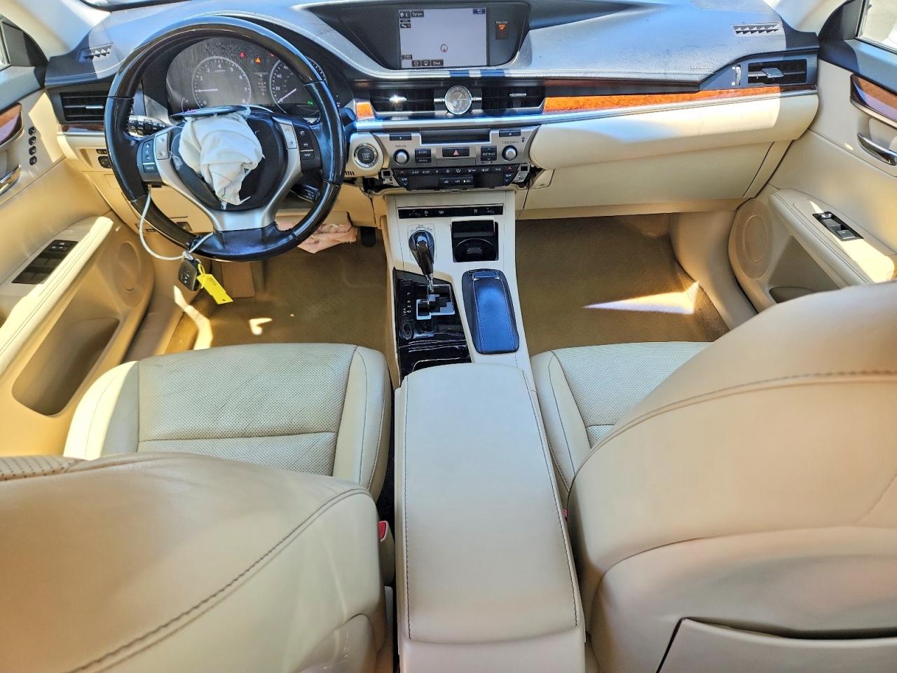 2015 Lexus Es 350 White vin: JTHBK1GGXF2199646