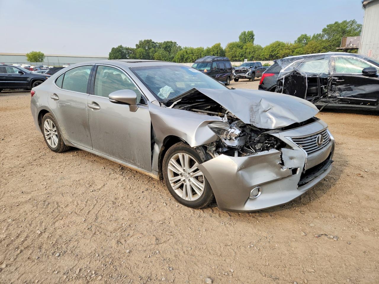 2015 Lexus Es 350 Silver vin: JTHBK1GGXF2202335