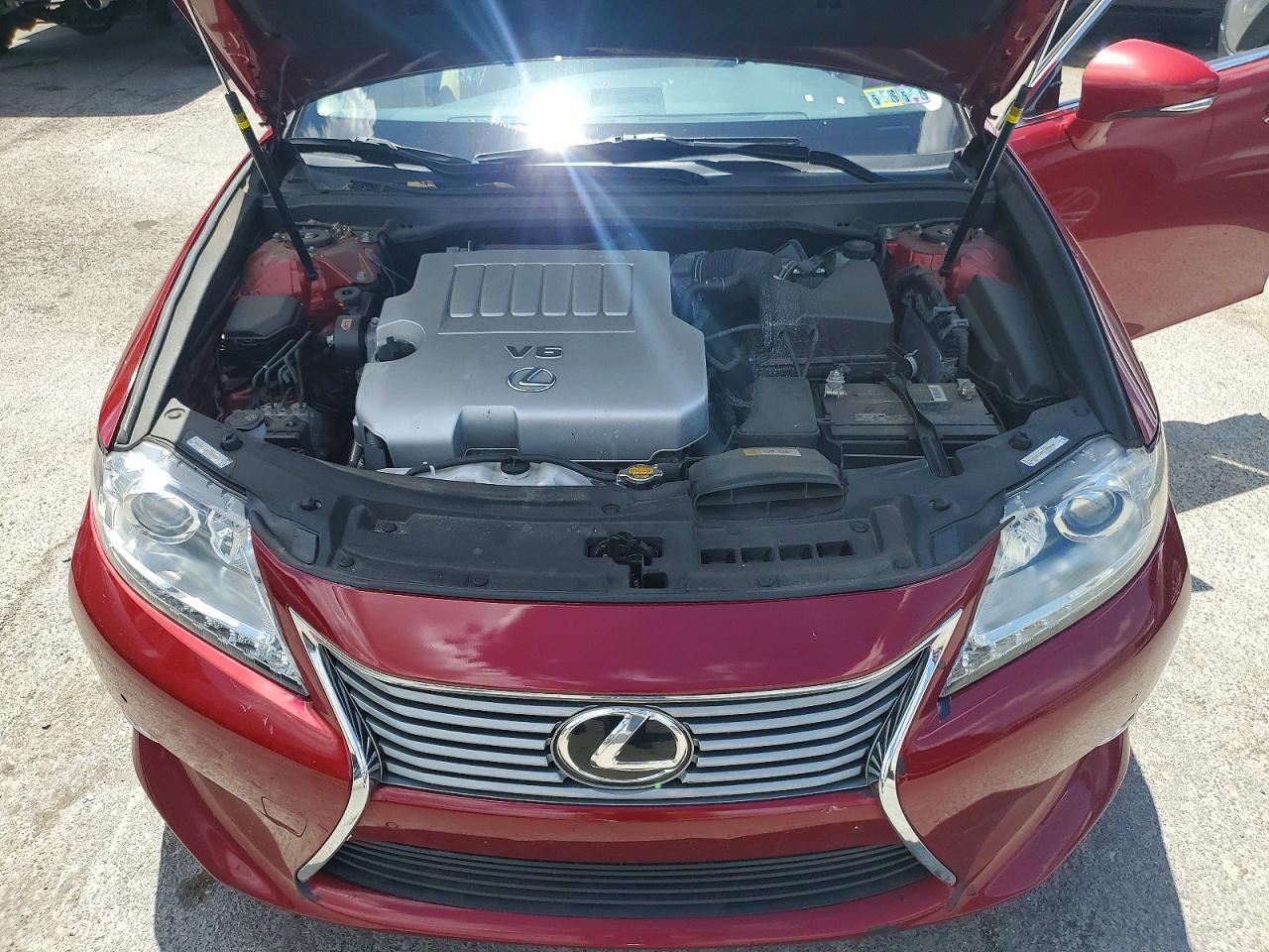 2015 Lexus Es 350 Красный vin: JTHBK1GGXF2205753
