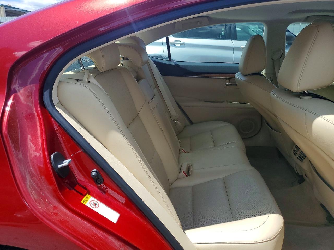 2015 Lexus Es 350 Красный vin: JTHBK1GGXF2205753