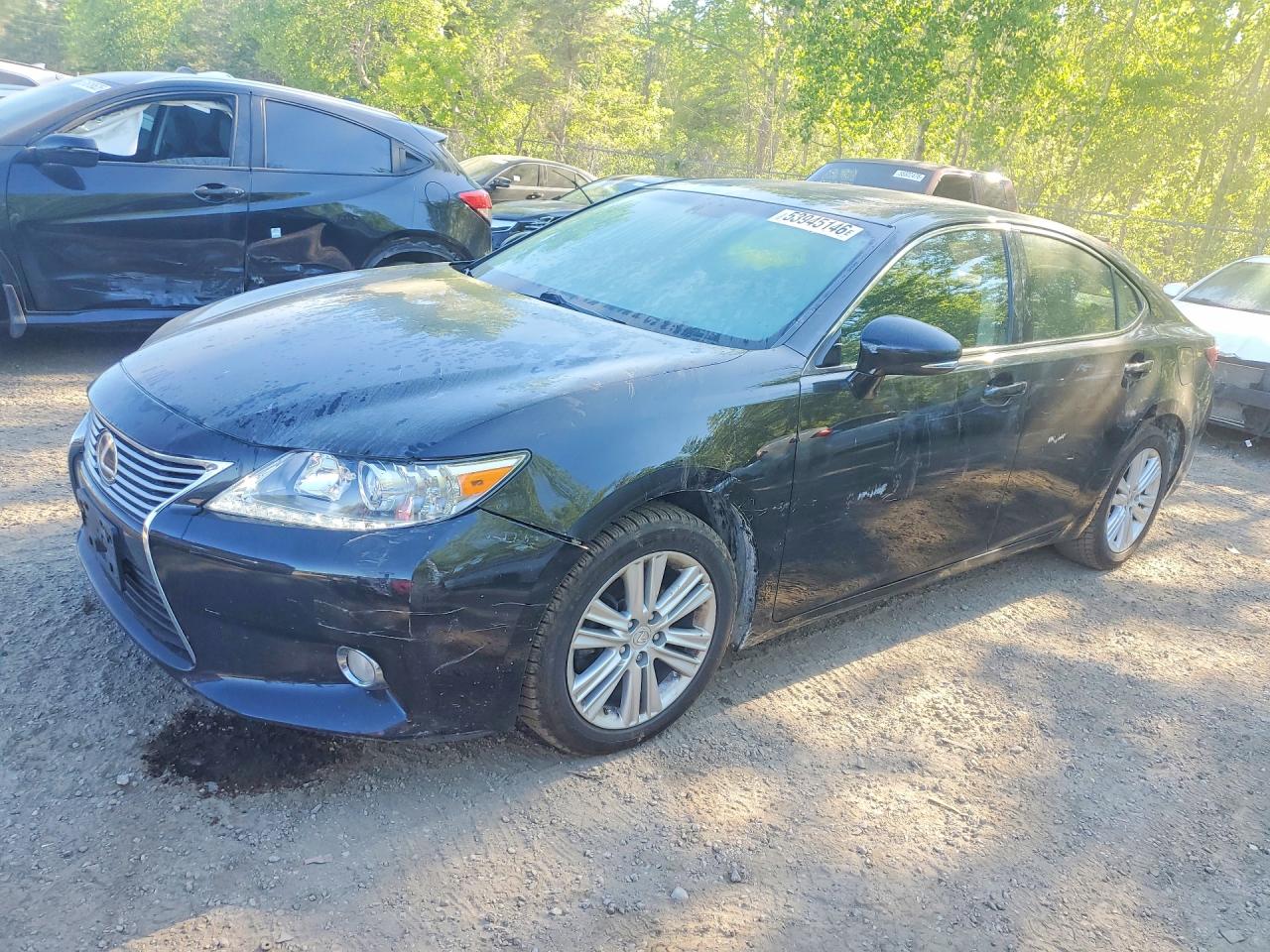 2015 Lexus Es 350 Черный vin: JTHBK1GGXF2208961
