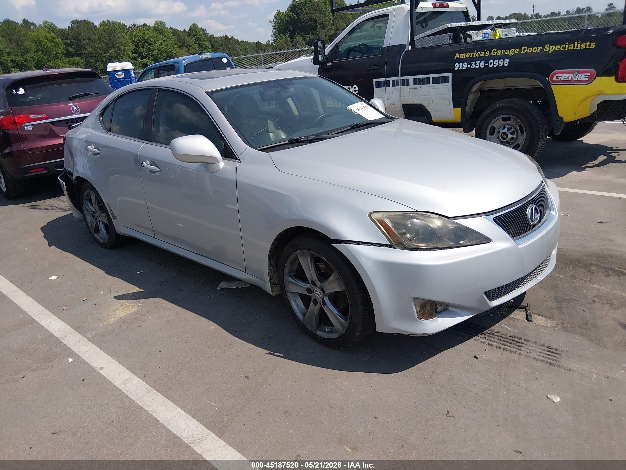2006 Lexus Is 250   Silver vin: JTHBK262062020090