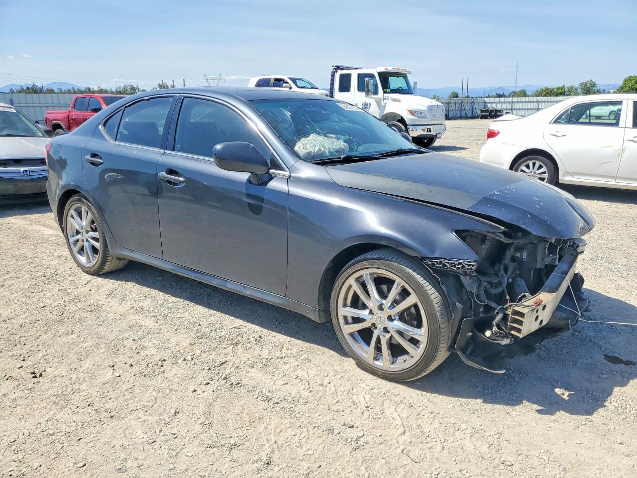 2006 Lexus Is 250 Gray vin: JTHBK262062021272