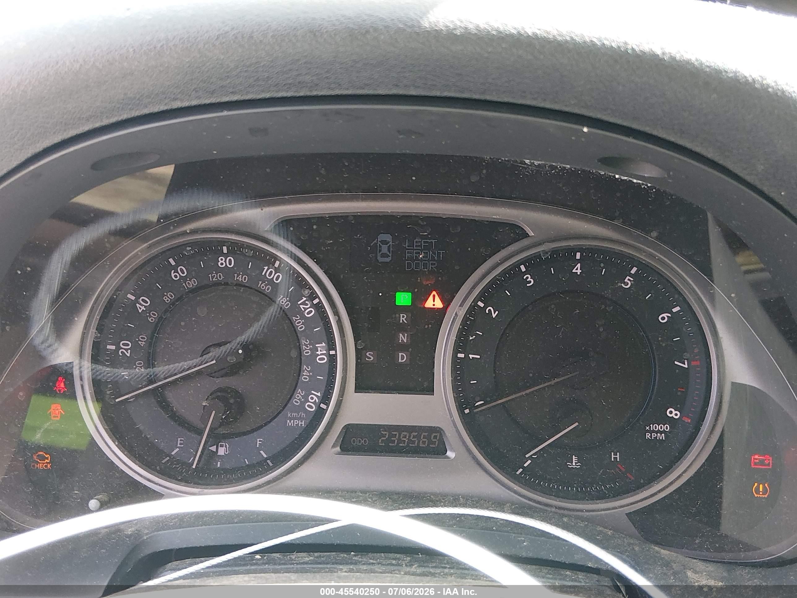 2007 Lexus Is 250   Dark Blue vin: JTHBK262072035576