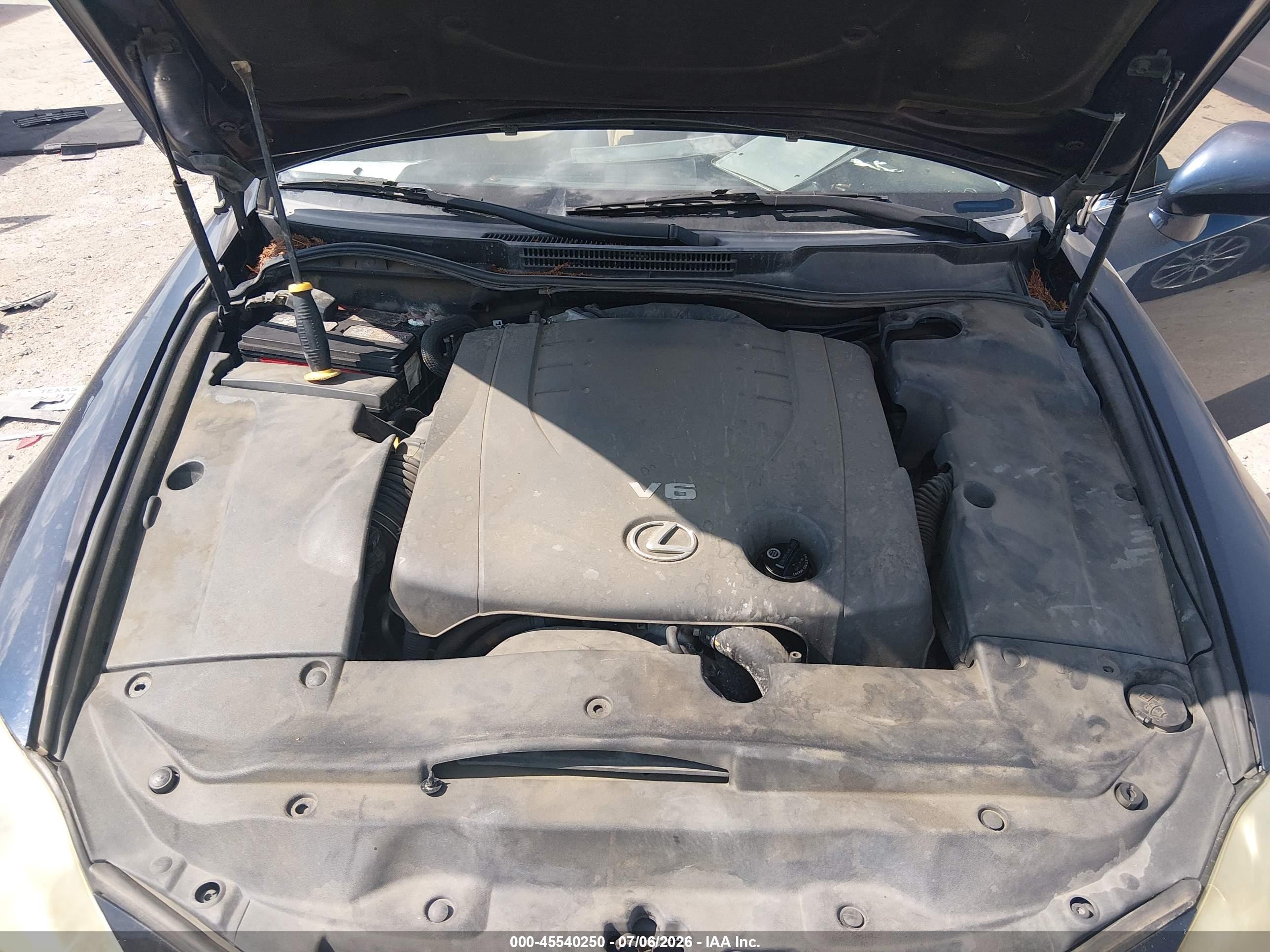2007 Lexus Is 250   Dark Blue vin: JTHBK262072035576