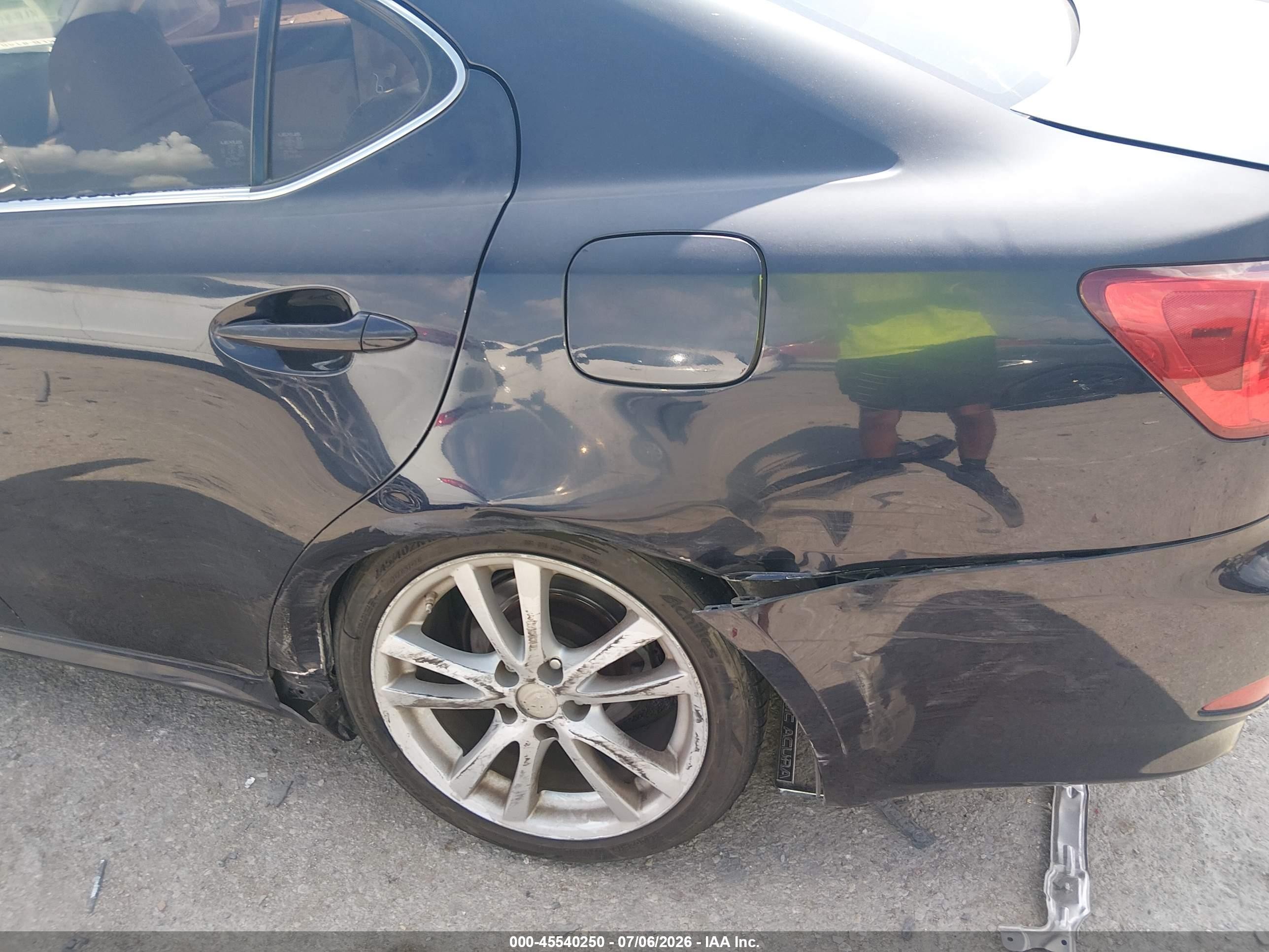 2007 Lexus Is 250   Dark Blue vin: JTHBK262072035576