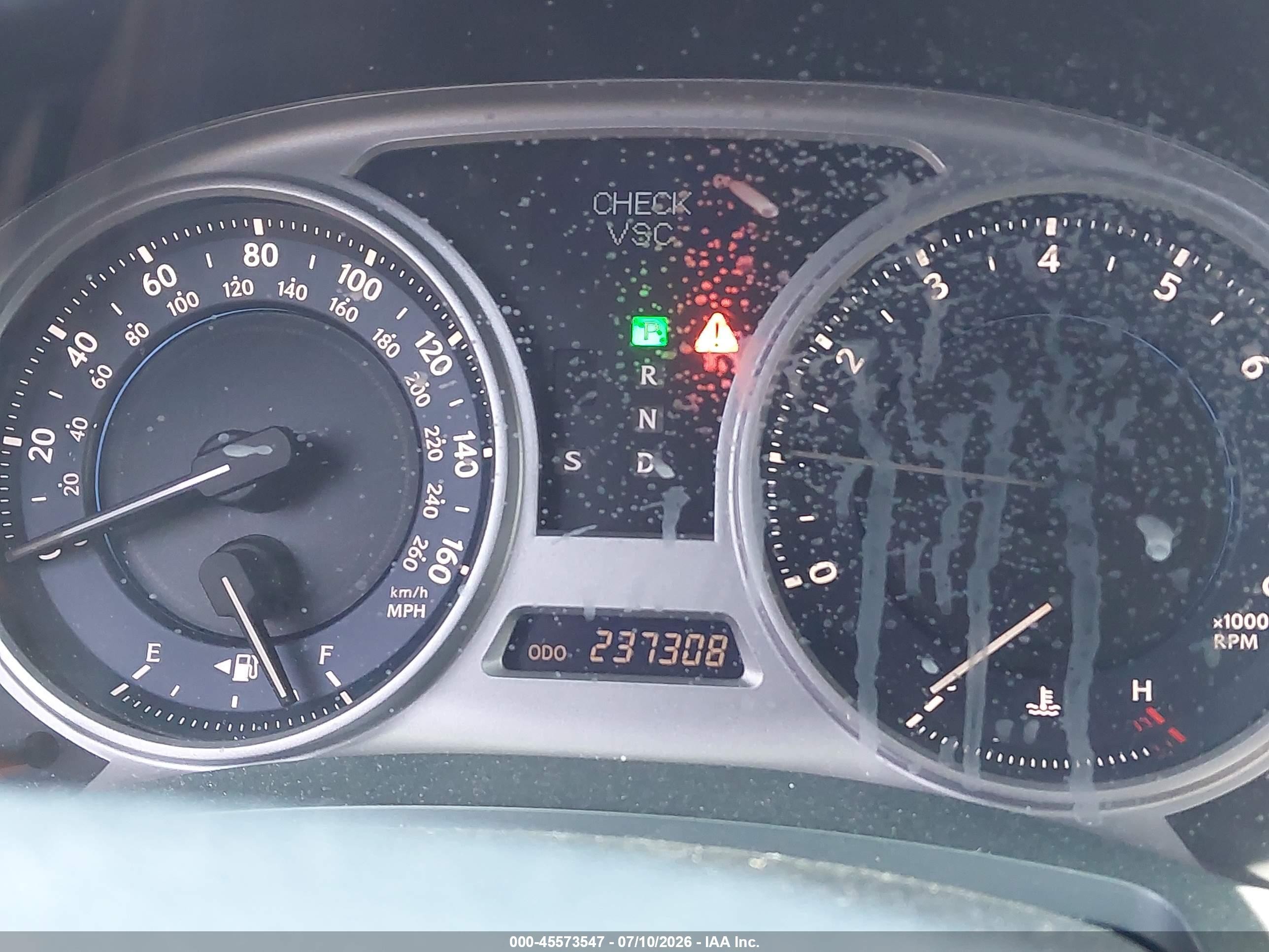 2007 Lexus Is 250   Black vin: JTHBK262075029209