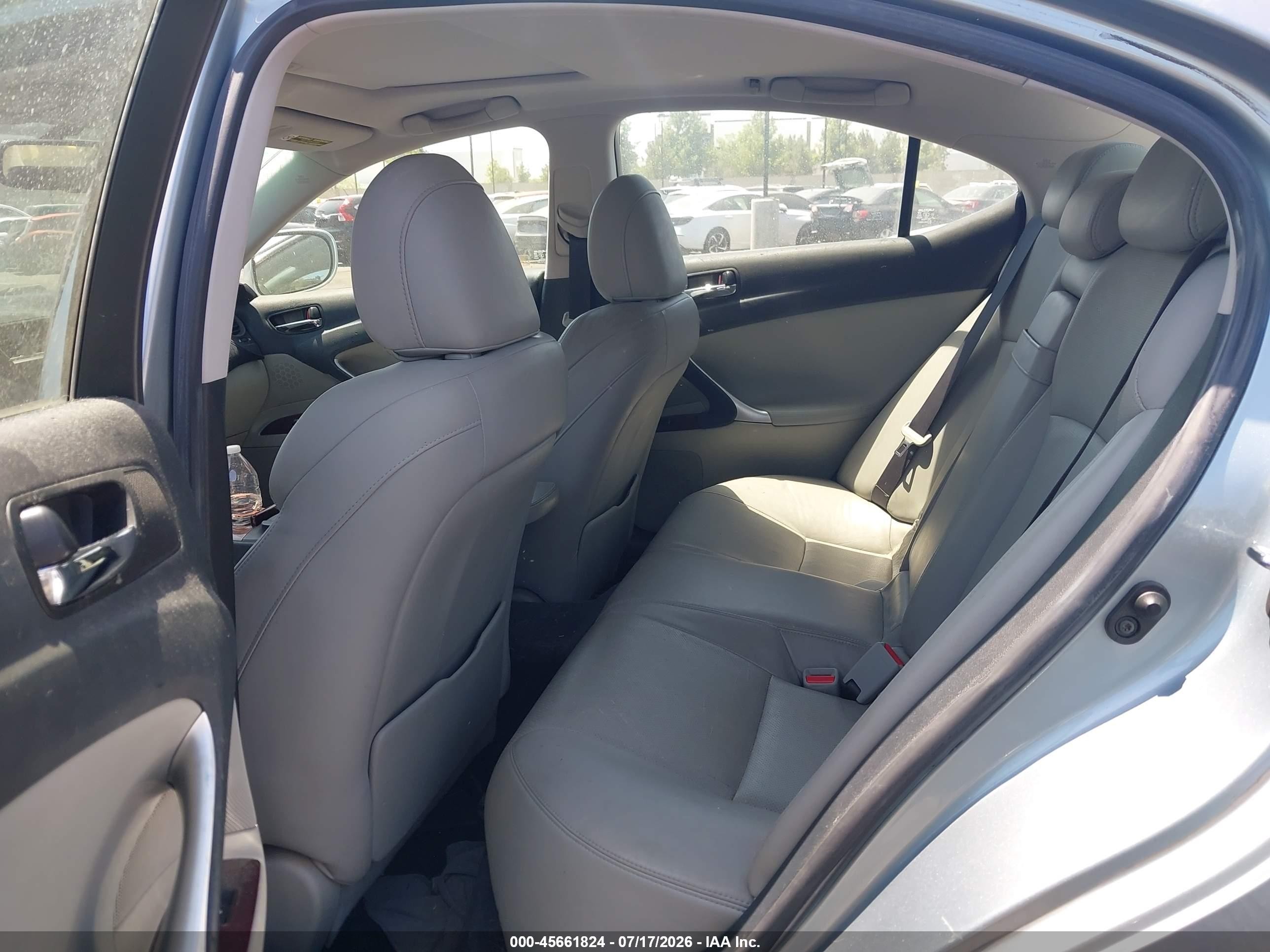 2007 Lexus Is 250   Blue vin: JTHBK262075033986