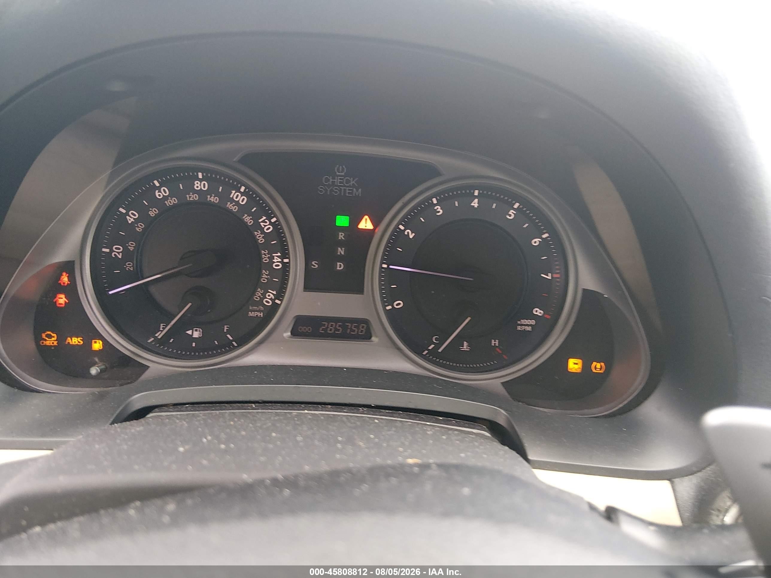 2007 Lexus Is 250   White vin: JTHBK262075040498
