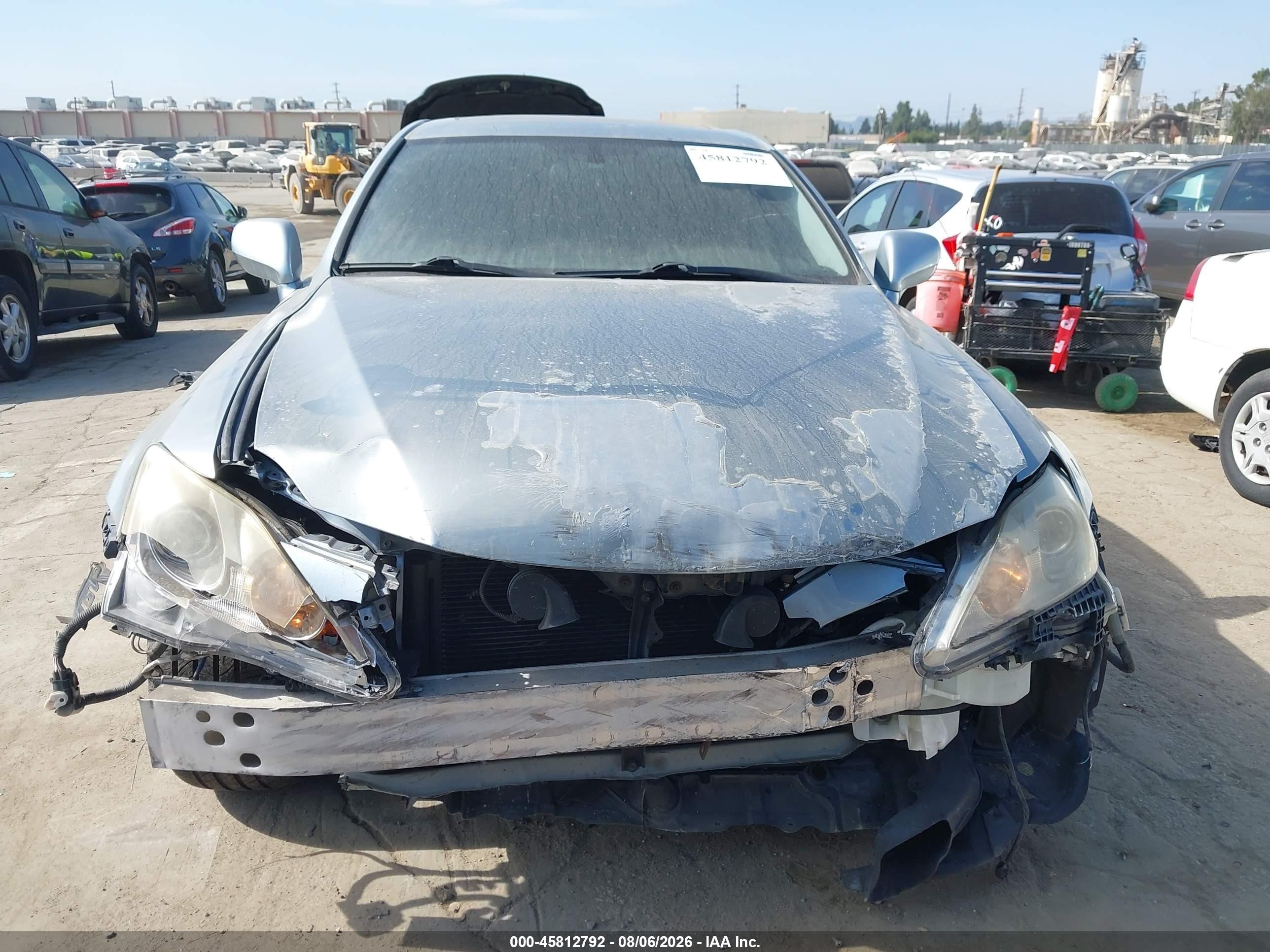 2007 Lexus Is 250   Light Blue vin: JTHBK262075046754