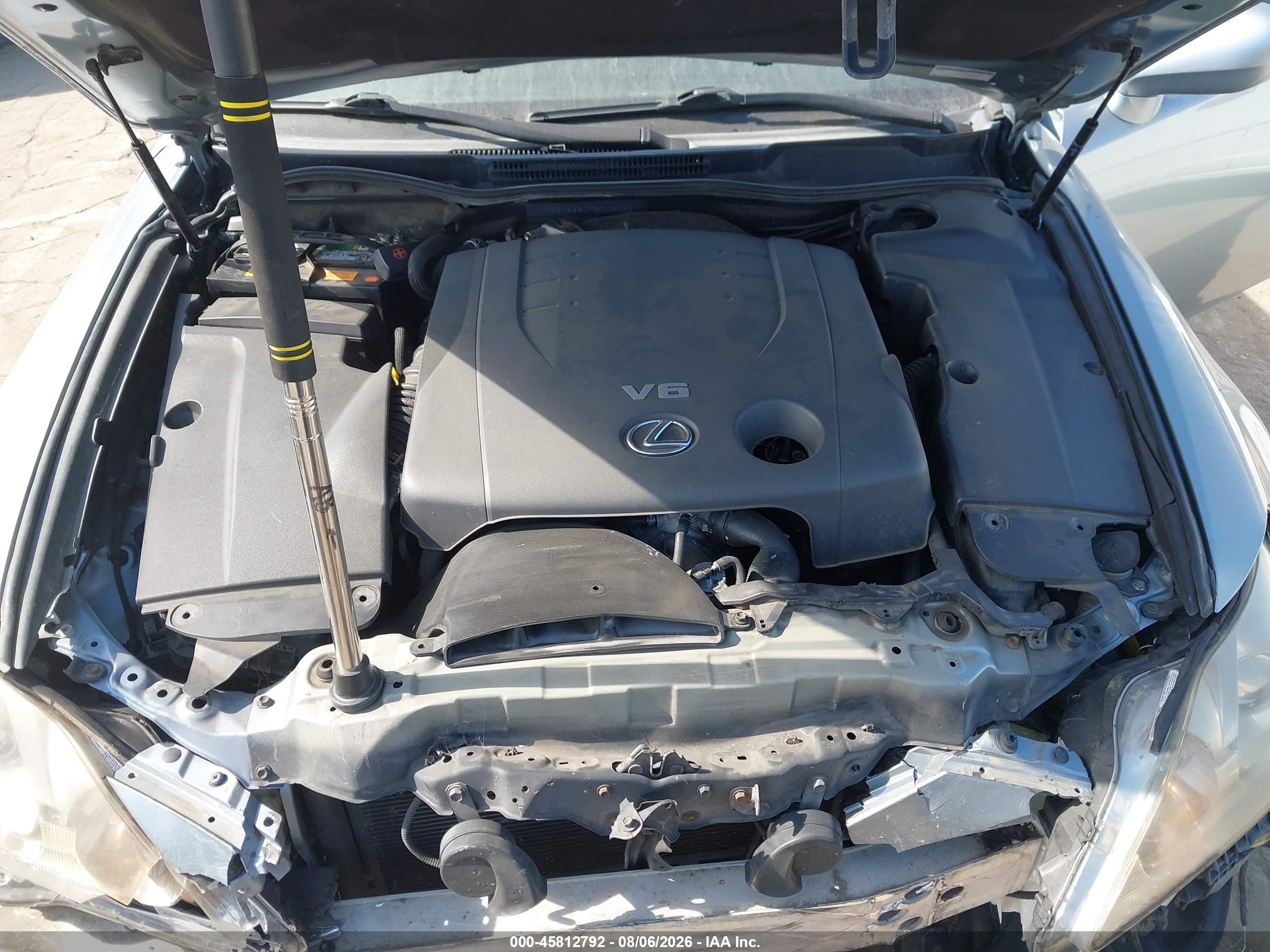 2007 Lexus Is 250   Light Blue vin: JTHBK262075046754