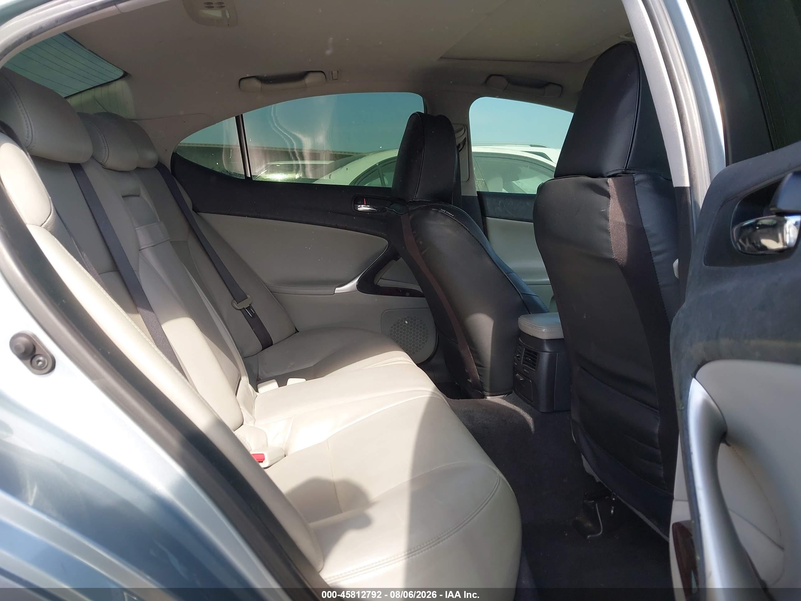 2007 Lexus Is 250   Light Blue vin: JTHBK262075046754