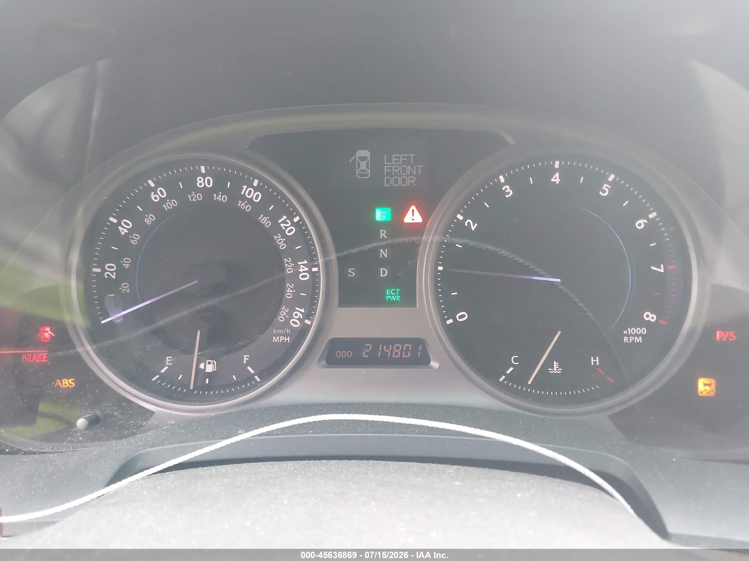 2008 Lexus Is 250   White vin: JTHBK262085076595