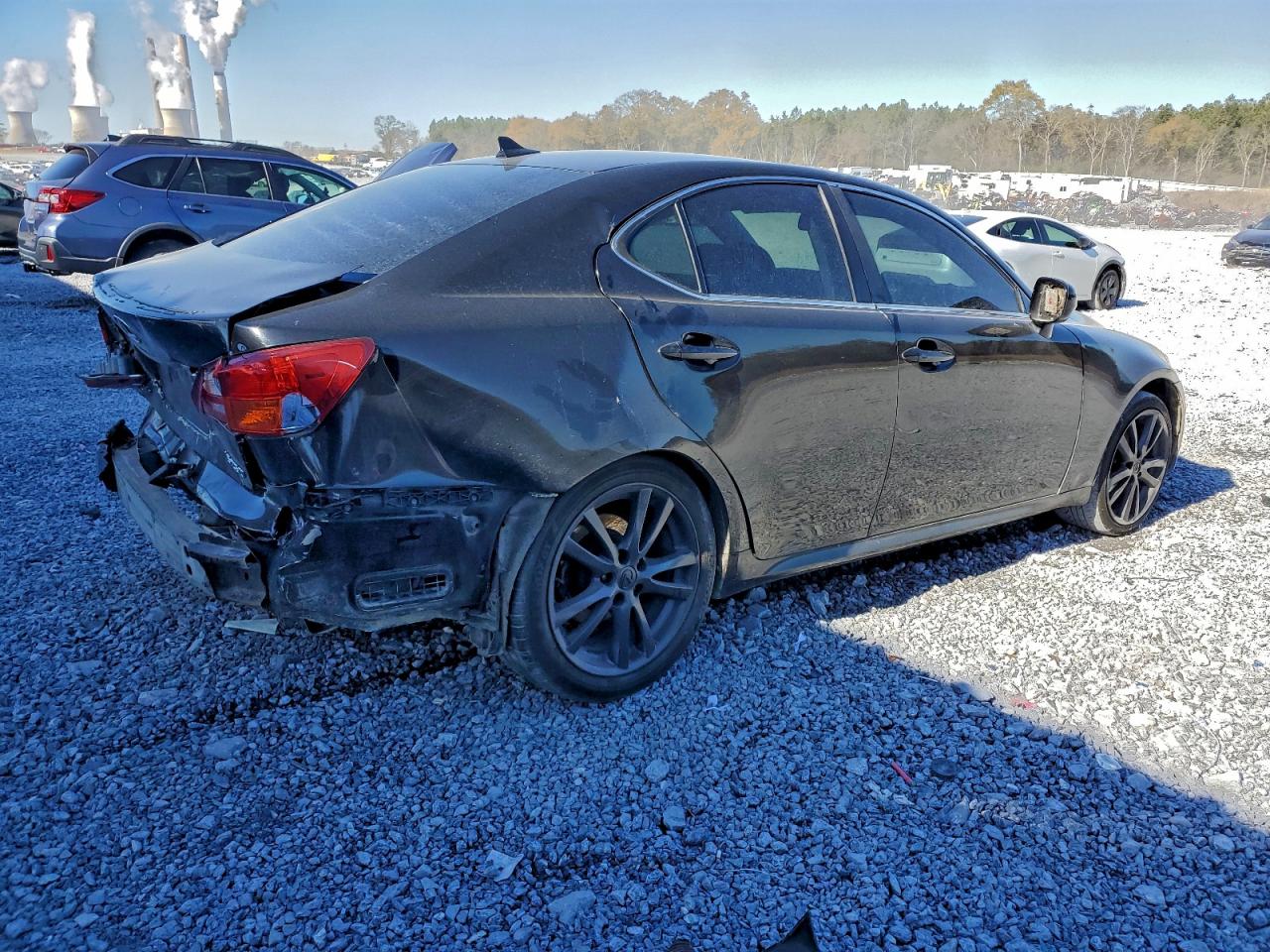 2008 Lexus Is 250 Black vin: JTHBK262085082851