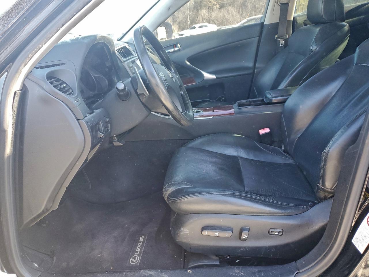 2008 Lexus Is 250 Black vin: JTHBK262085082851
