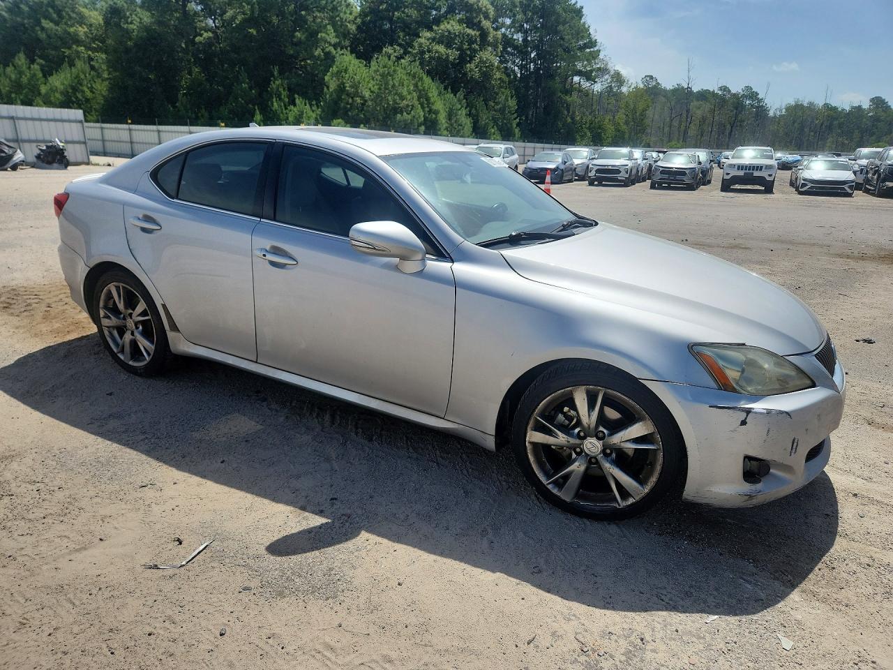 2009 Lexus Is 250 Base Серебряный vin: JTHBK262092092458