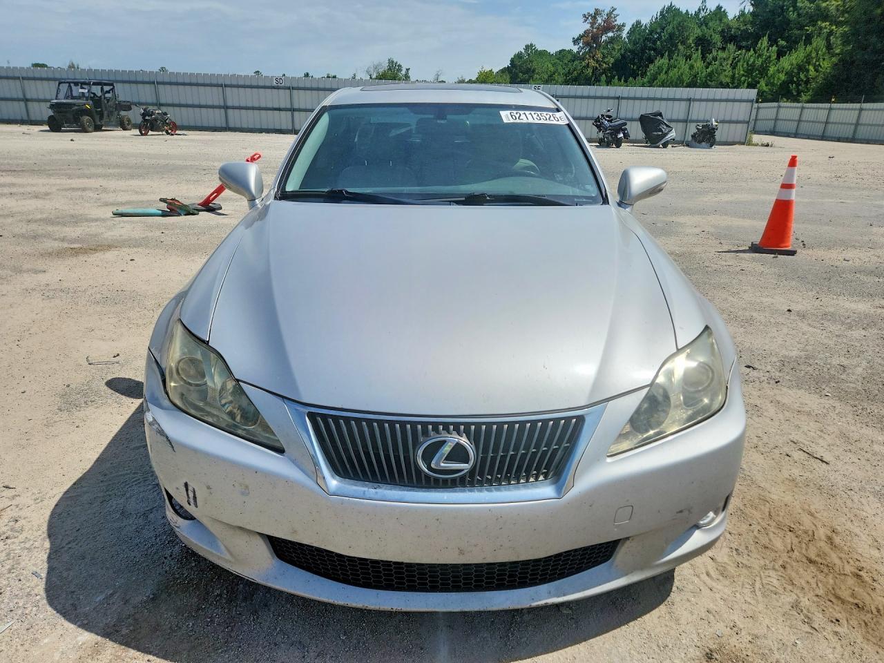 2009 Lexus Is 250 Base Серебряный vin: JTHBK262092092458