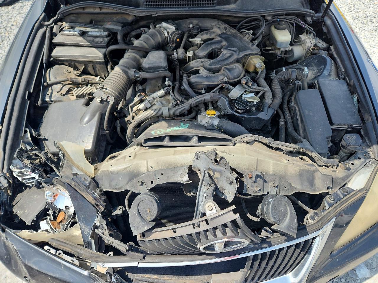 2009 Lexus Is 250 Черный vin: JTHBK262095100766