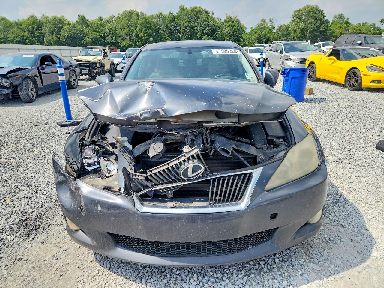 2009 Lexus Is 250 Черный vin: JTHBK262095100766