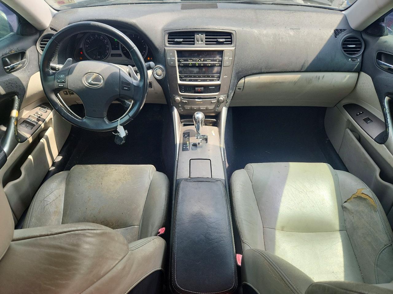 2009 Lexus Is 250 Черный vin: JTHBK262095100766
